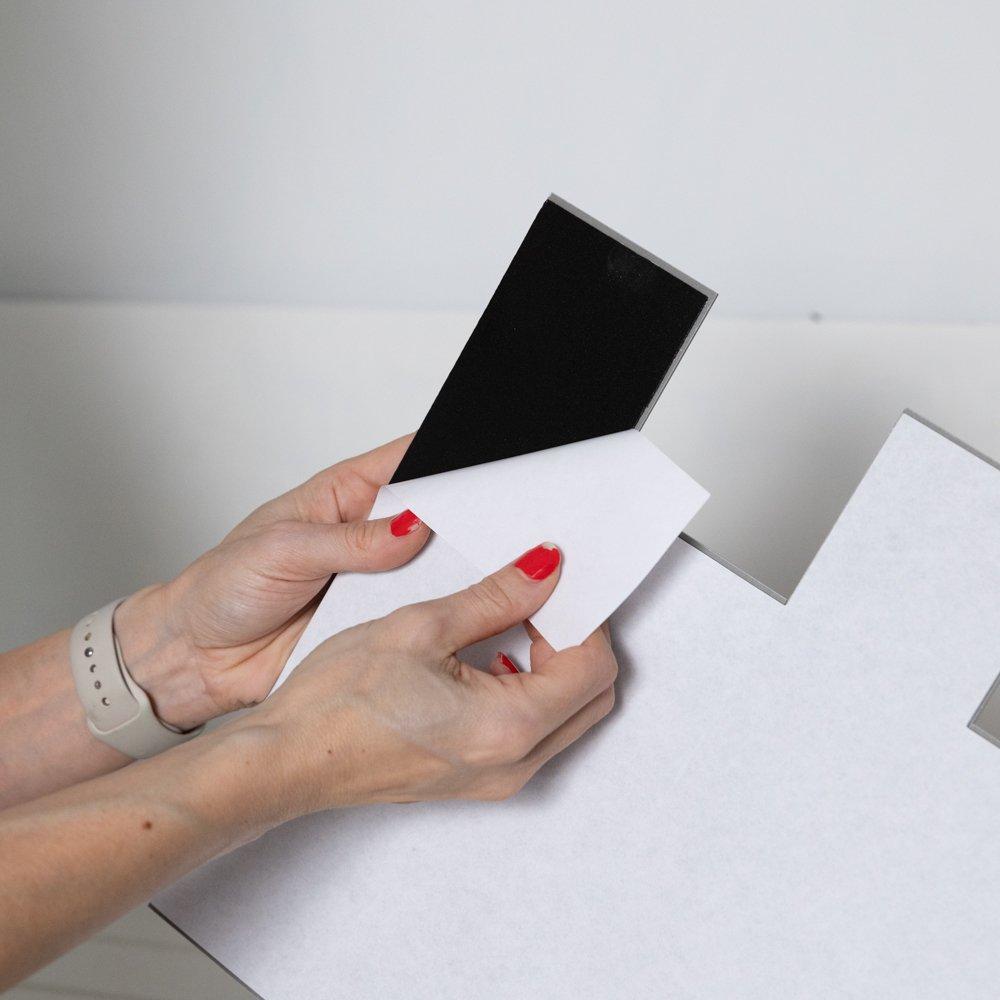 Grey - D C Fix - Self Adhesive Premium Wall Tiles Concrete - 3