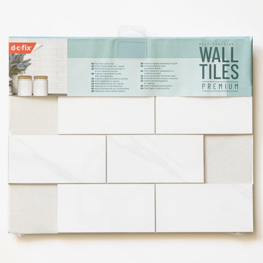 Grey - D C Fix - Self Adhesive Premium Wall Tiles Marble - 2