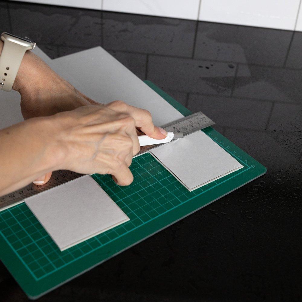 Grey - D C Fix - Self Adhesive Premium Wall Tiles Marble - 3