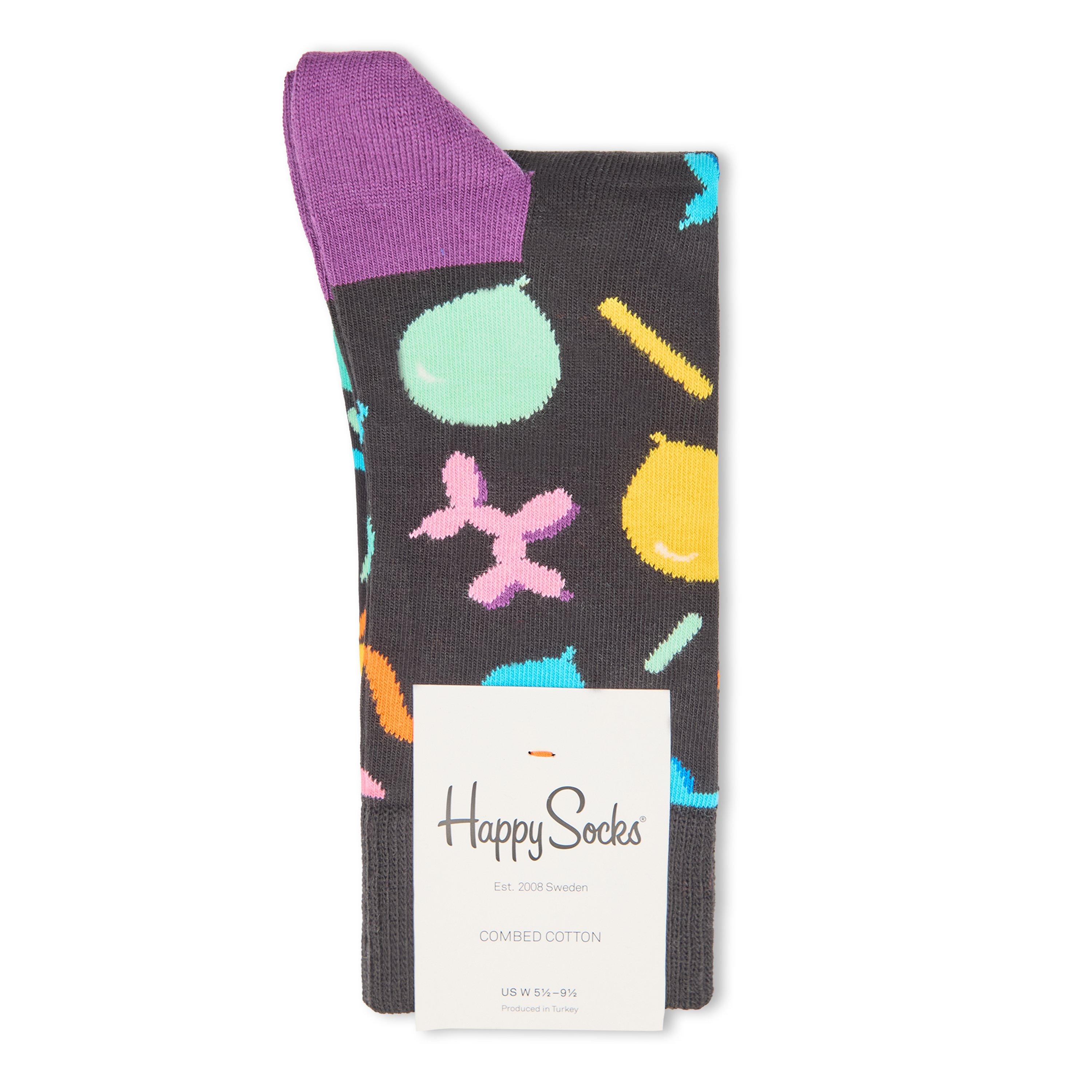 Black - Happy Socks - Balon Animal Pop - 1