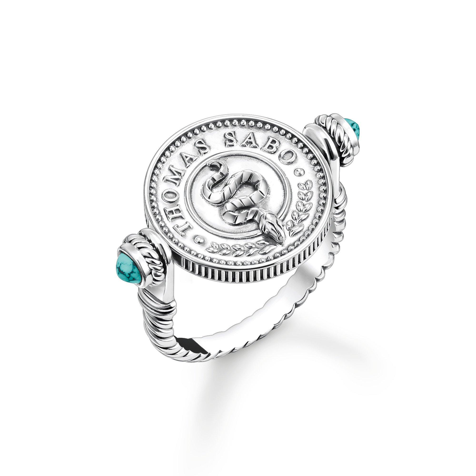 Argent - Thomas Sabo - Women's Rotatable Band Ring - 3