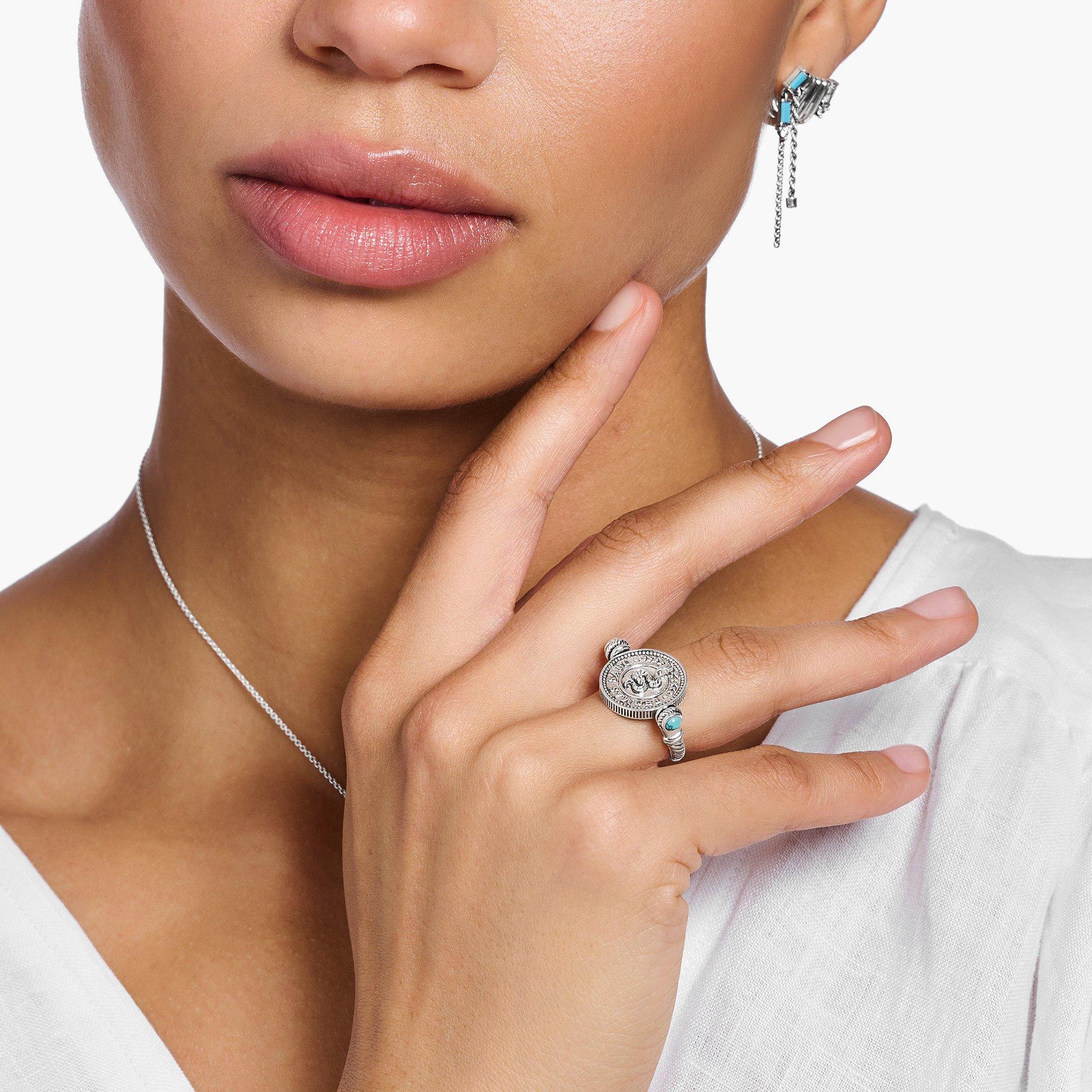 Argent - Thomas Sabo - Women's Rotatable Band Ring - 6