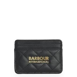 Barbour International Quilted Card Holder