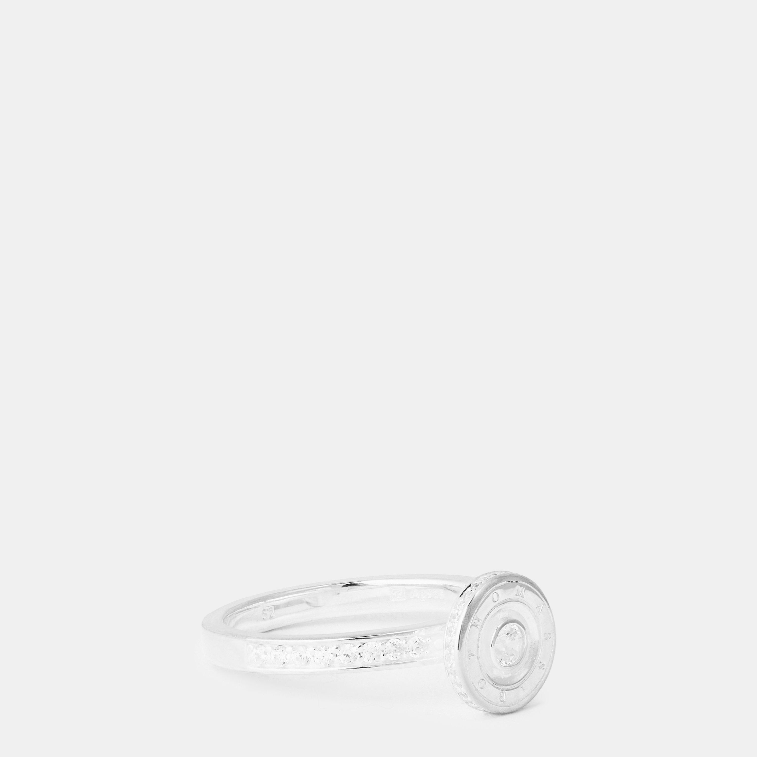 Srebrna - Thomas Sabo - Women's Circle Band Ring - 1