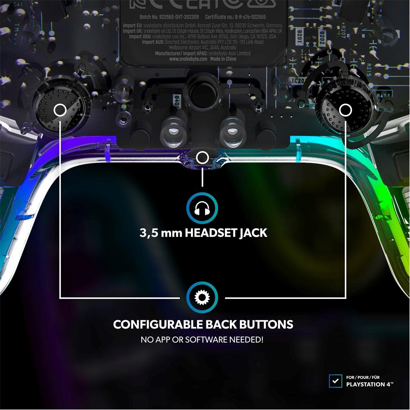 RGB - Snakebyte - RGB Playstation Controller - 15