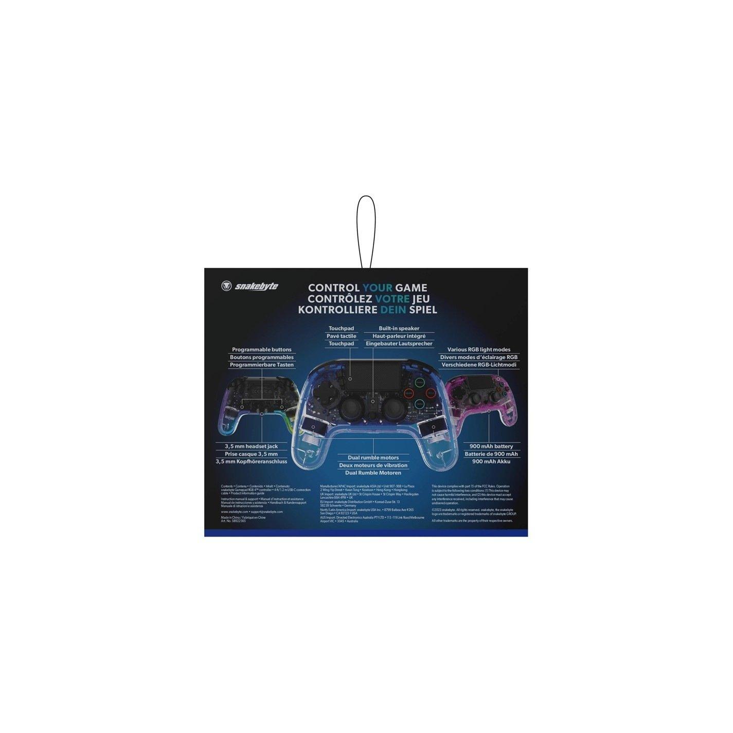 RGB - Snakebyte - RGB Playstation Controller - 3