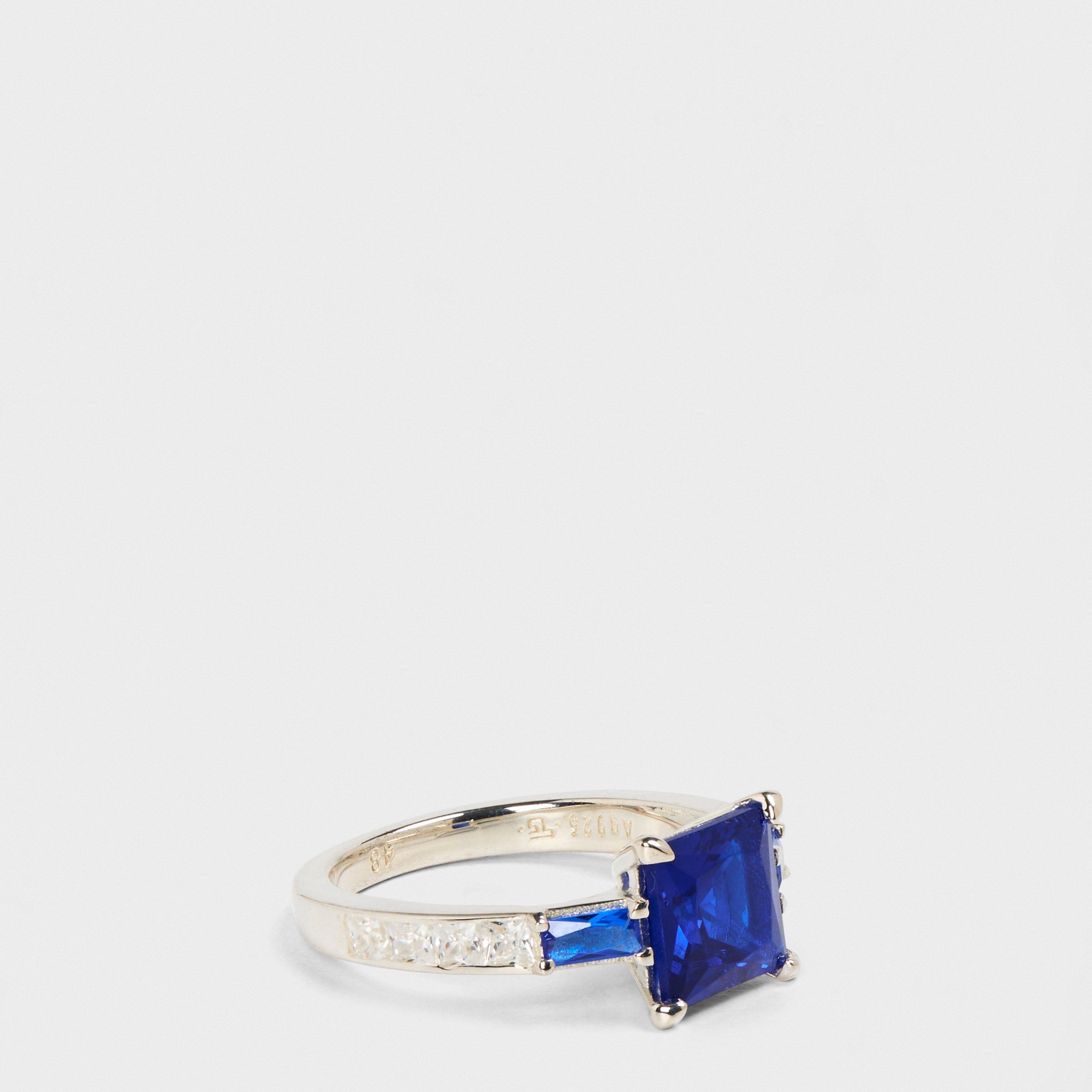 Thomas Sabo Women's Stone Band Ring - Dark Blue - 48