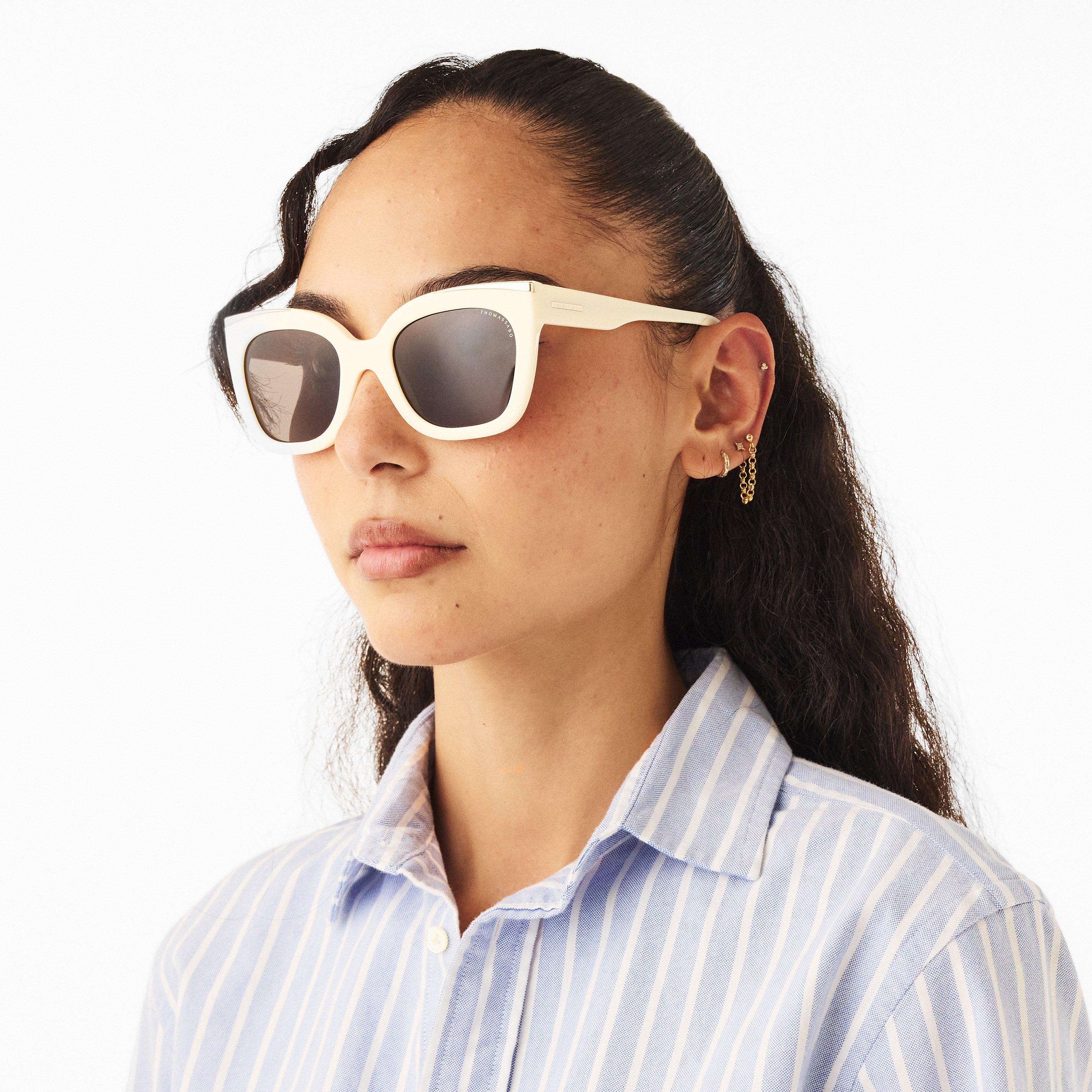 Grijs - Thomas Sabo - Women's Audry Cat Eye Sunglasses - 3