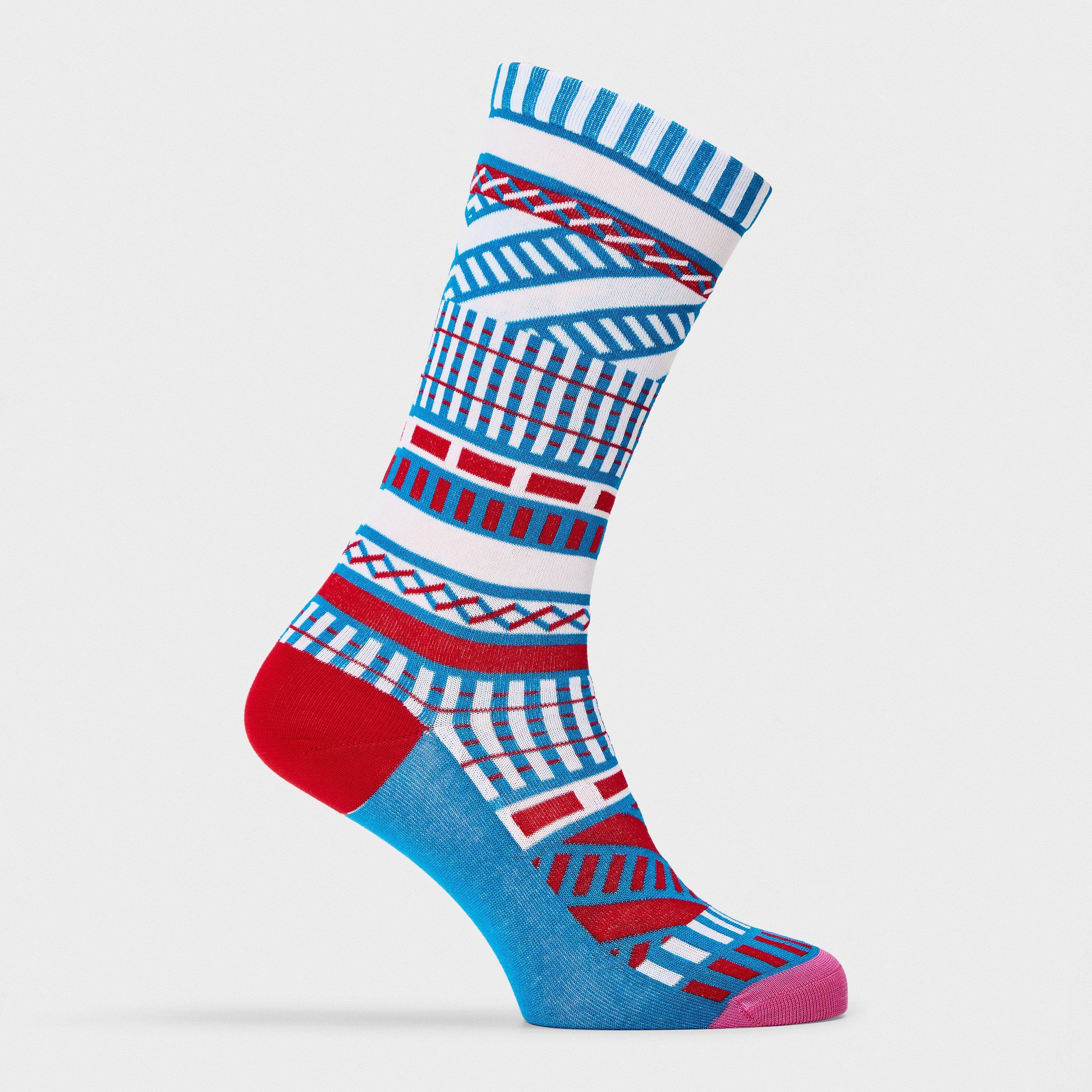 Blue - Happy Socks - Estelle High Pop - 1