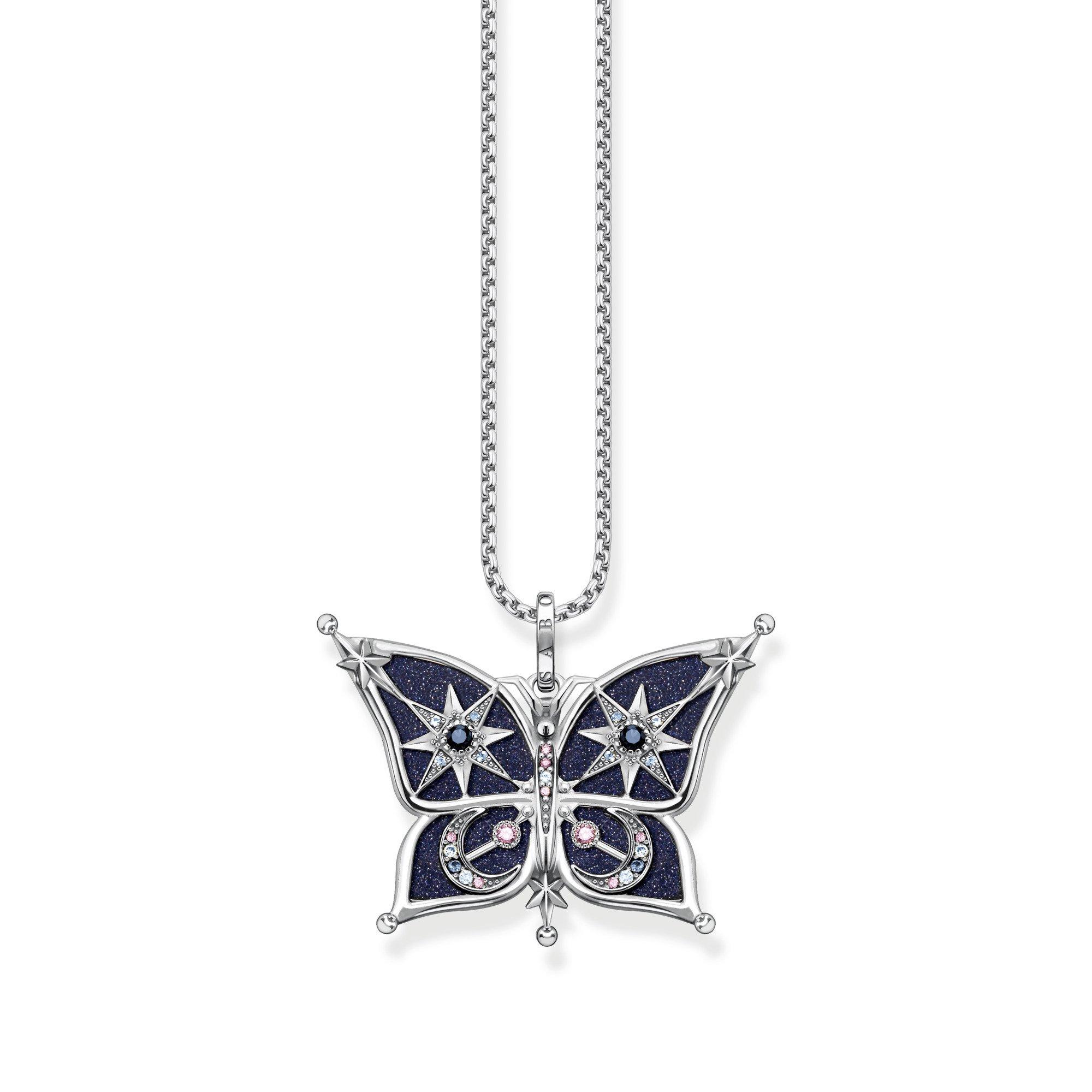 Brown - Thomas Sabo - Women's Butterfly Pendant - 3