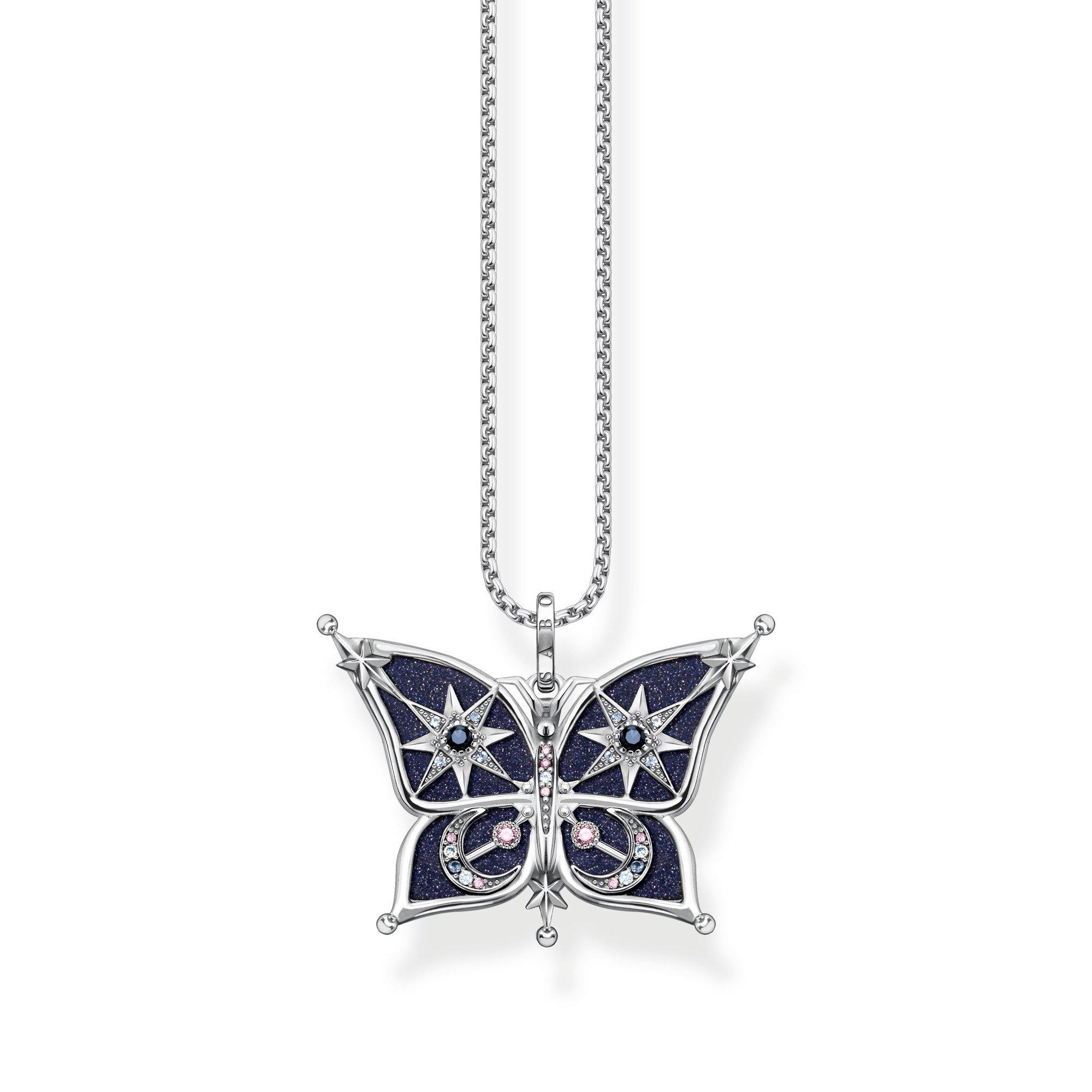 Brown - Thomas Sabo - Women's Butterfly Pendant - 4