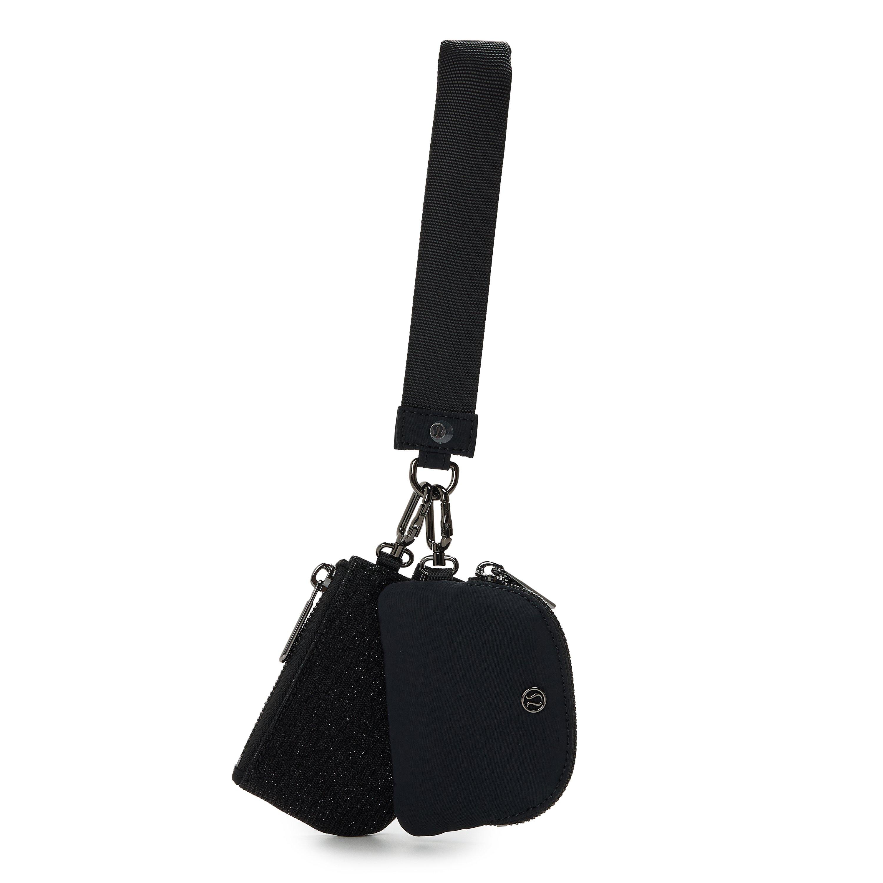 Lululemon Women's Wristlet Coin Purse - Black/Gunmetal - O/S
