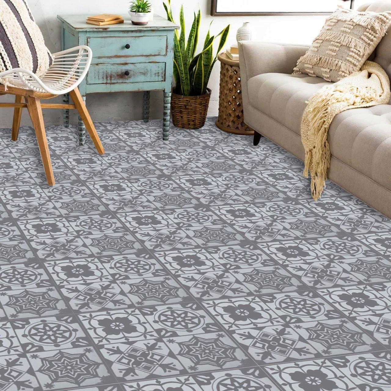 Moroccon - Homelife - Pack of 11 Floor Tiles - 4