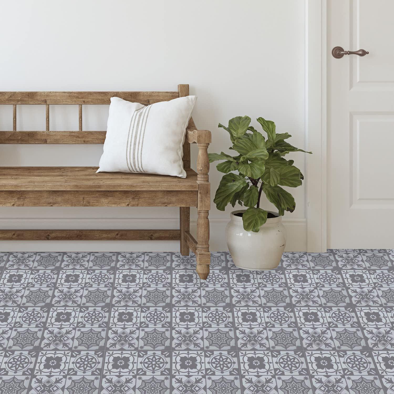 Moroccon - Homelife - Pack of 11 Floor Tiles - 5