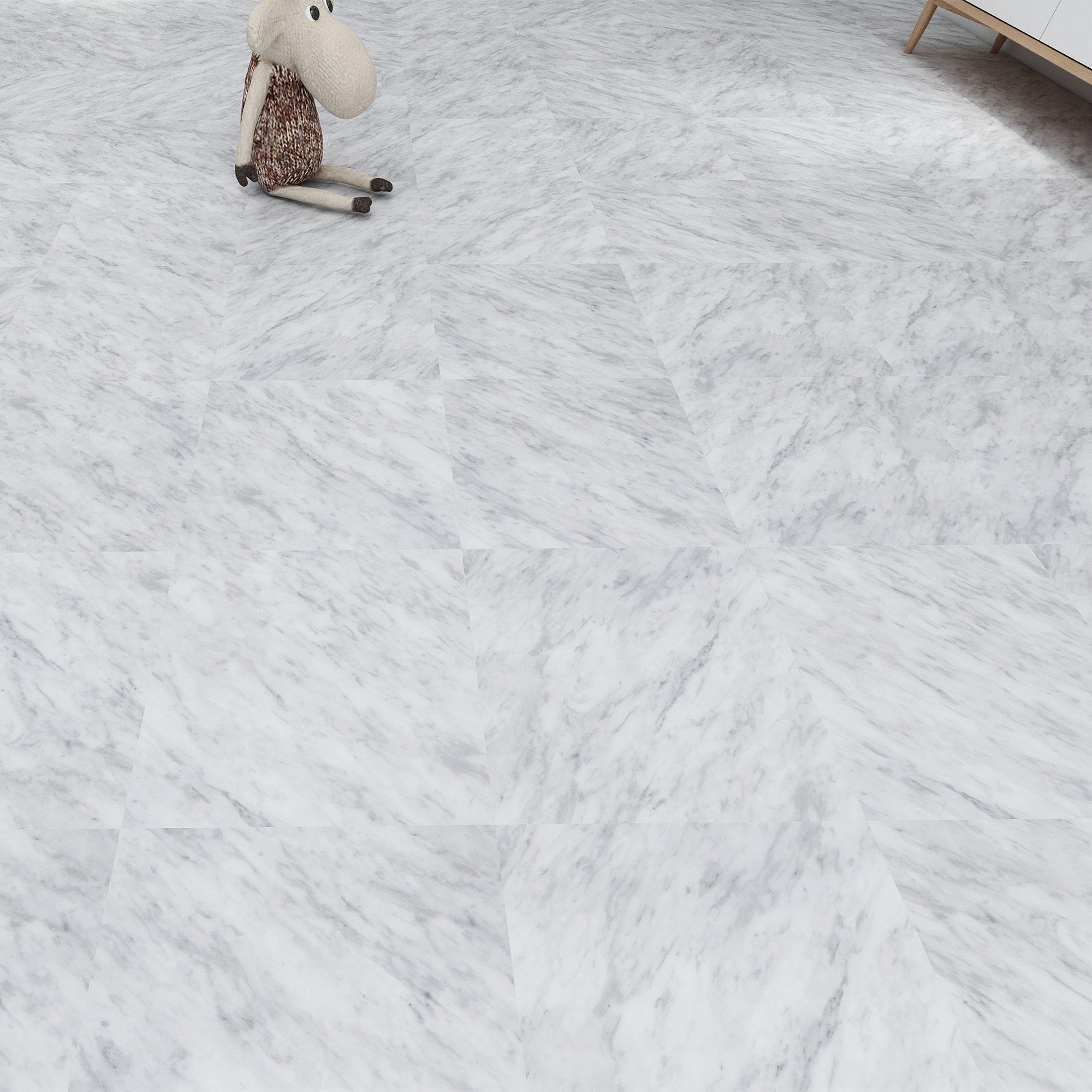 Grey Marble - Homelife - Pack of 11 Floor Tiles - 3