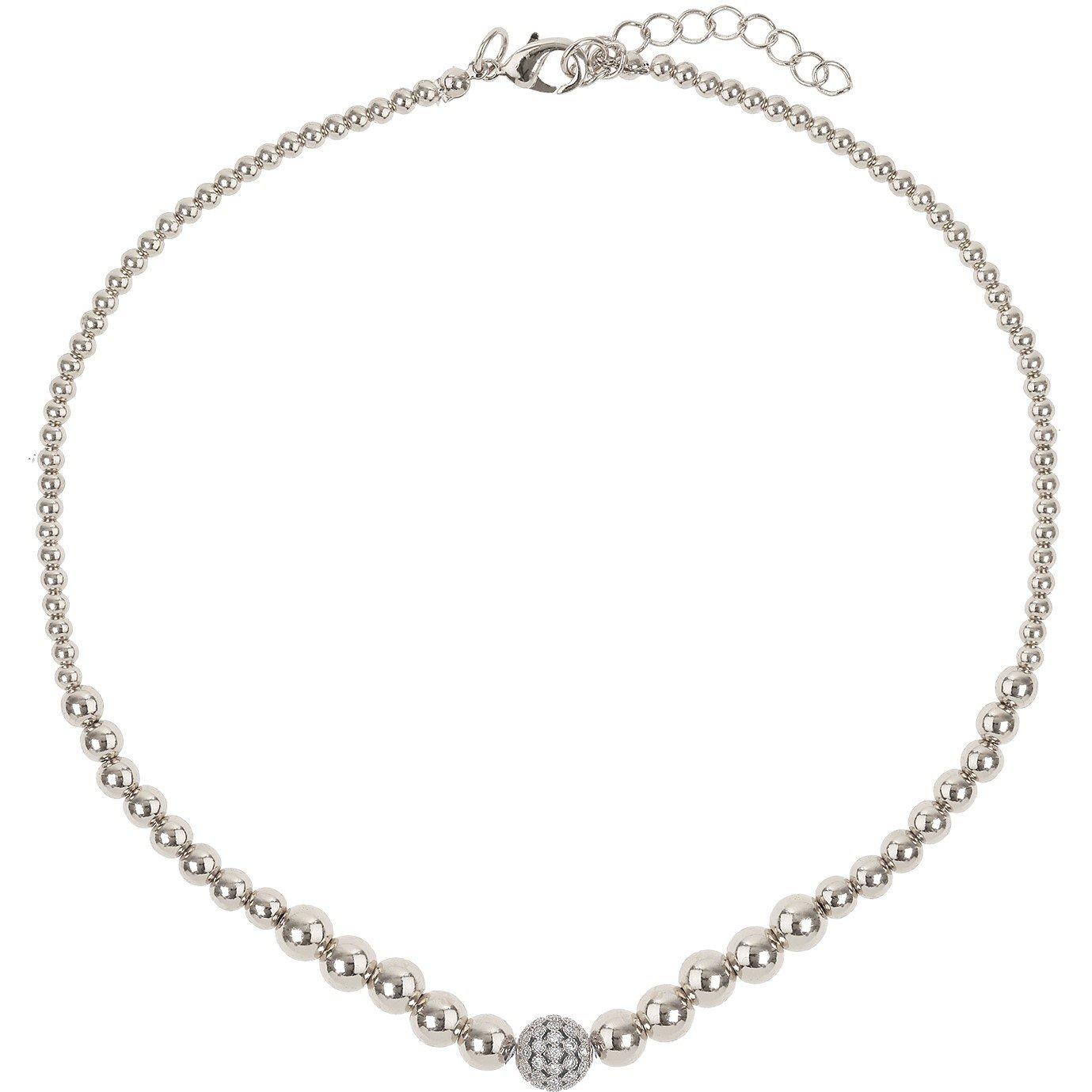 White - Mason Knight Yager - Fine cubic ball multi metal necklace