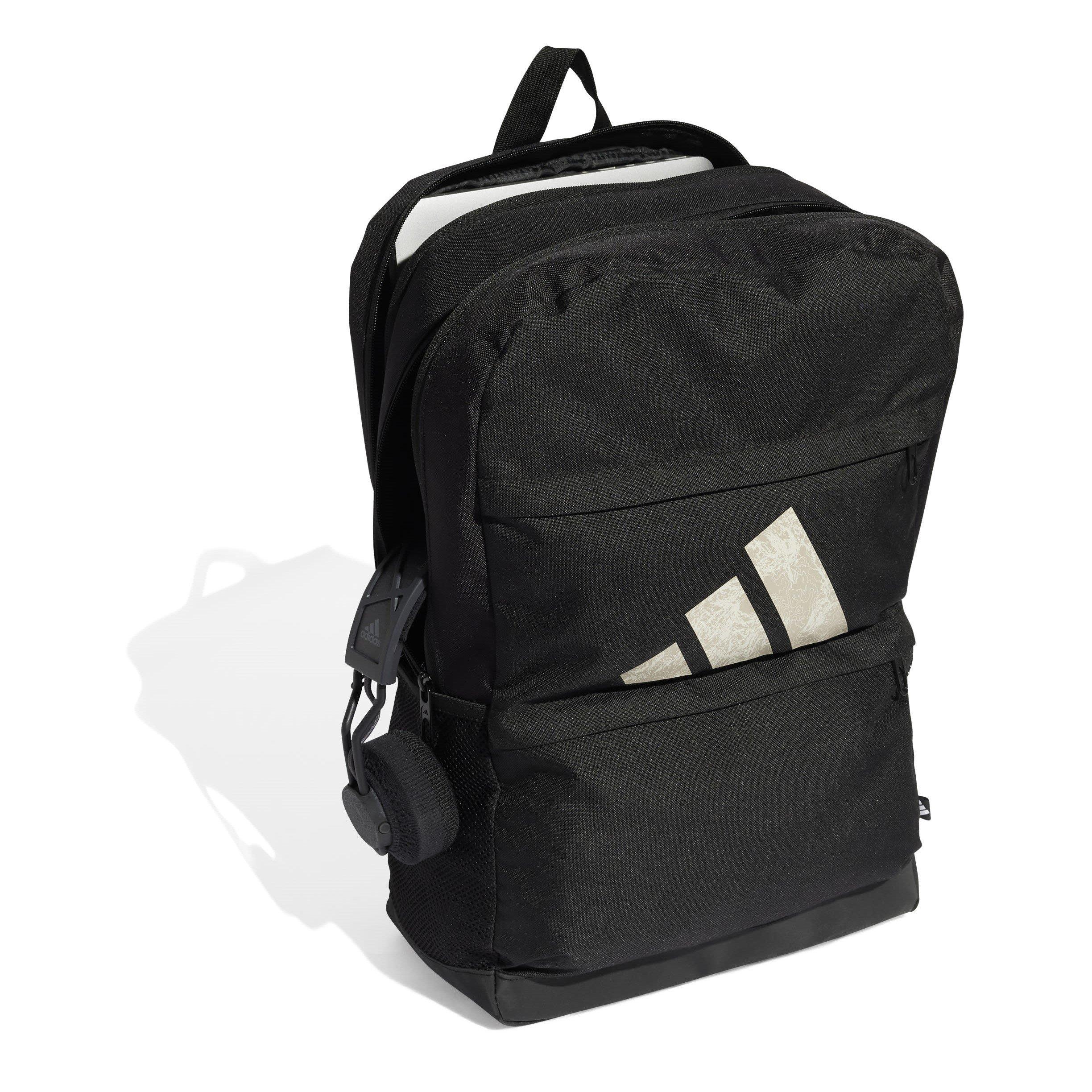 Black/W.Beige - adidas - Motion Logo Backpack Adults - 4