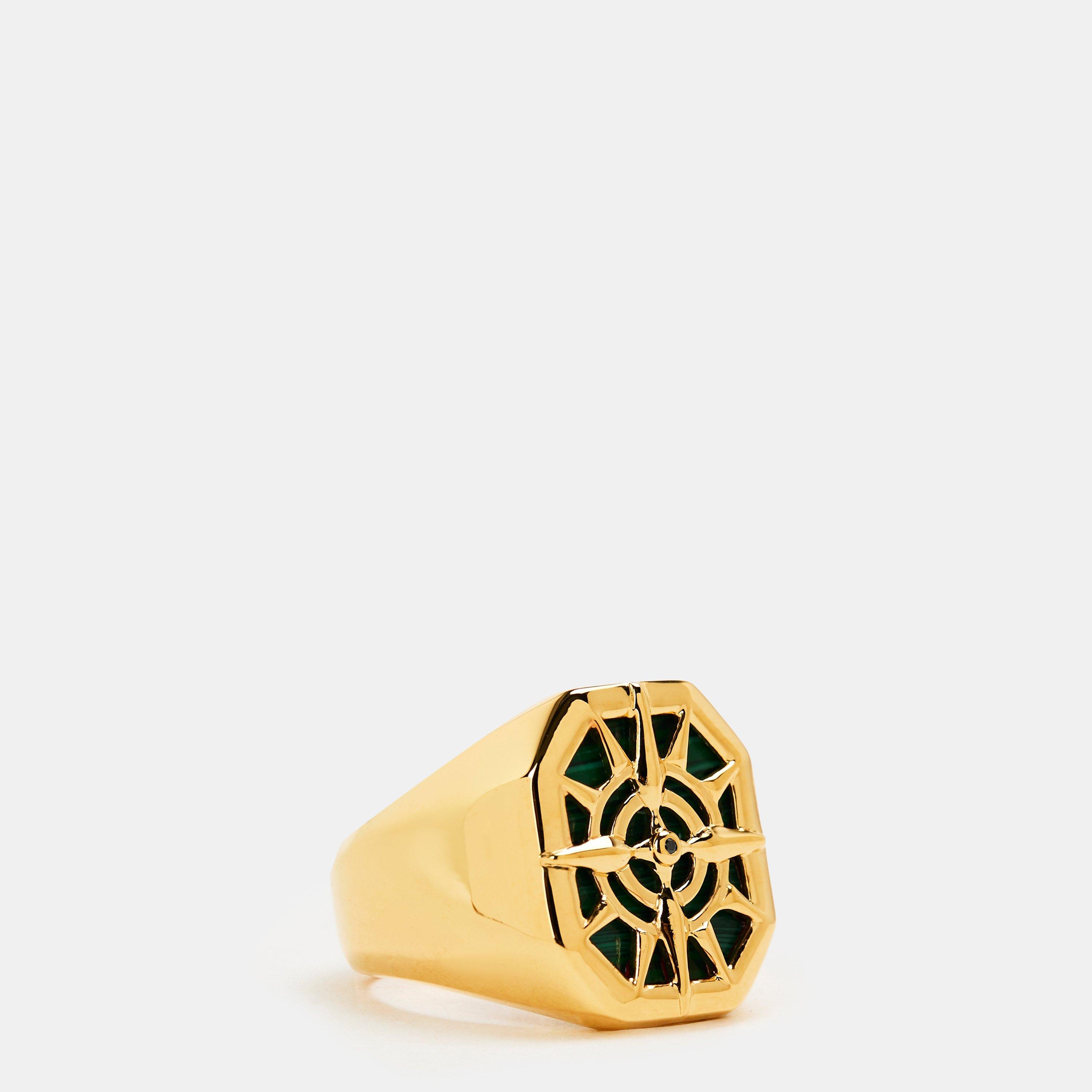 Thomas Sabo  Compass Solitaire Ring - Black - 66