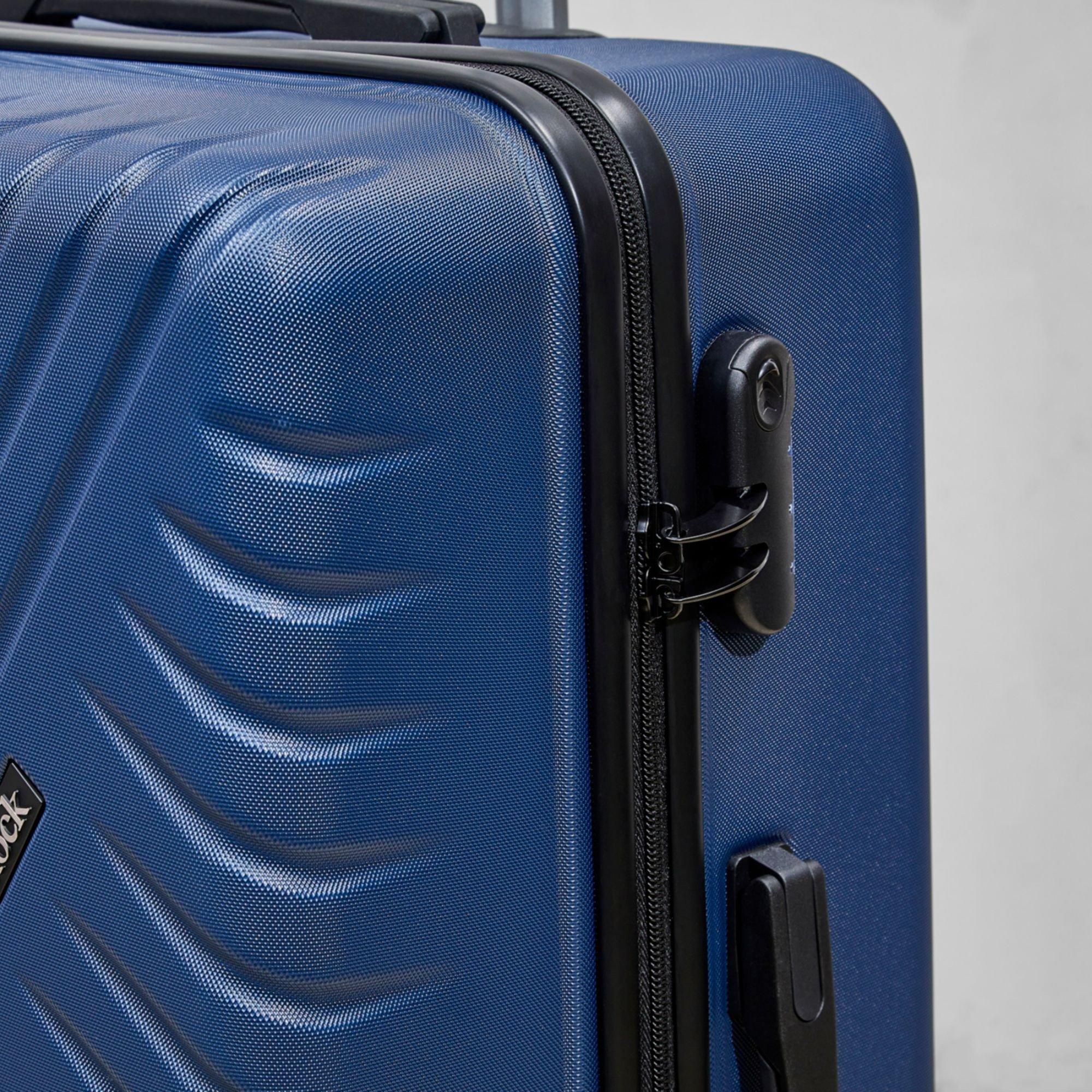 Navy - Rock - Santiago Suitcase Navy - 5