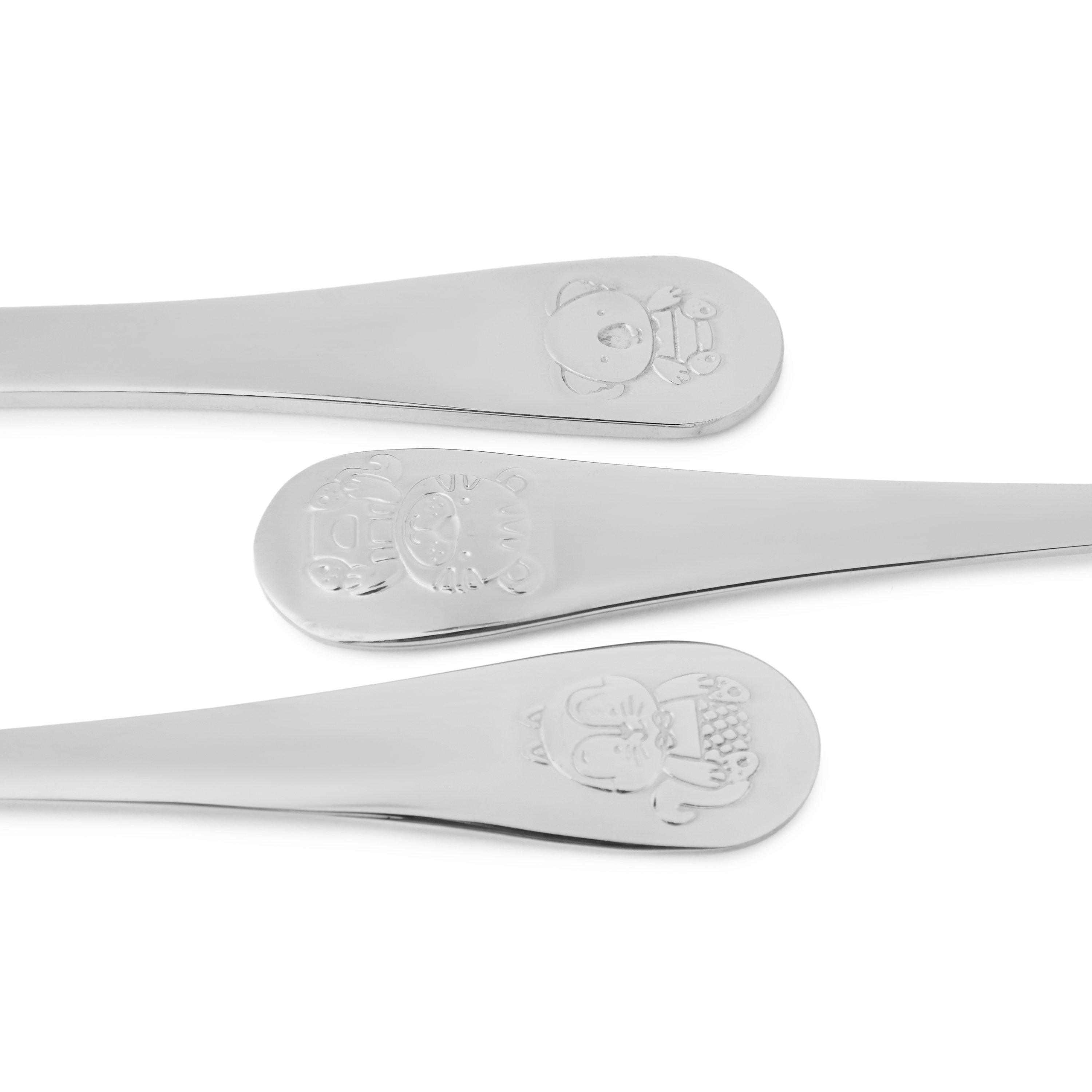 Animal Silver - Linea - Animal Cutlery Set - 2