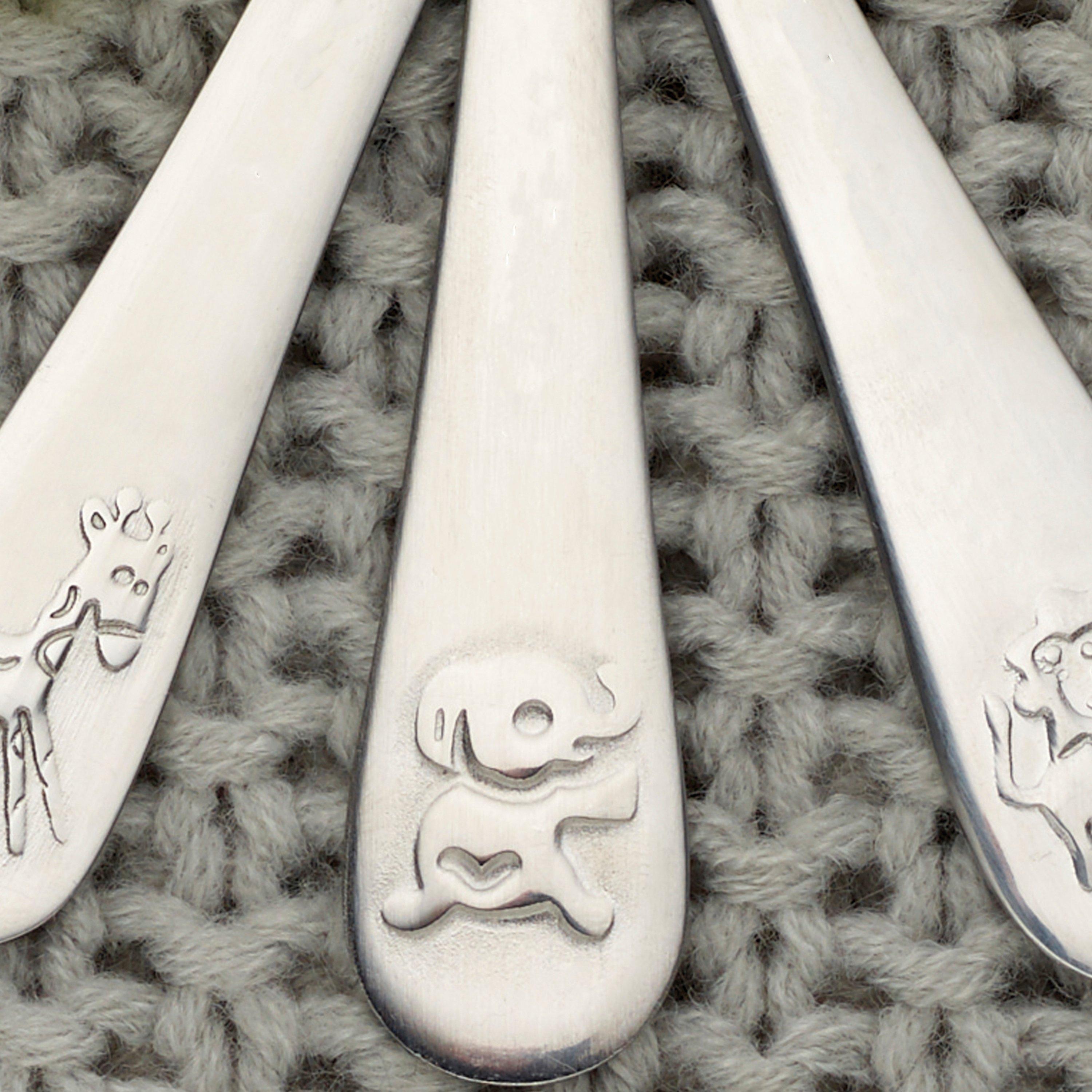 Animal Silver - Linea - Animal Cutlery Set - 3