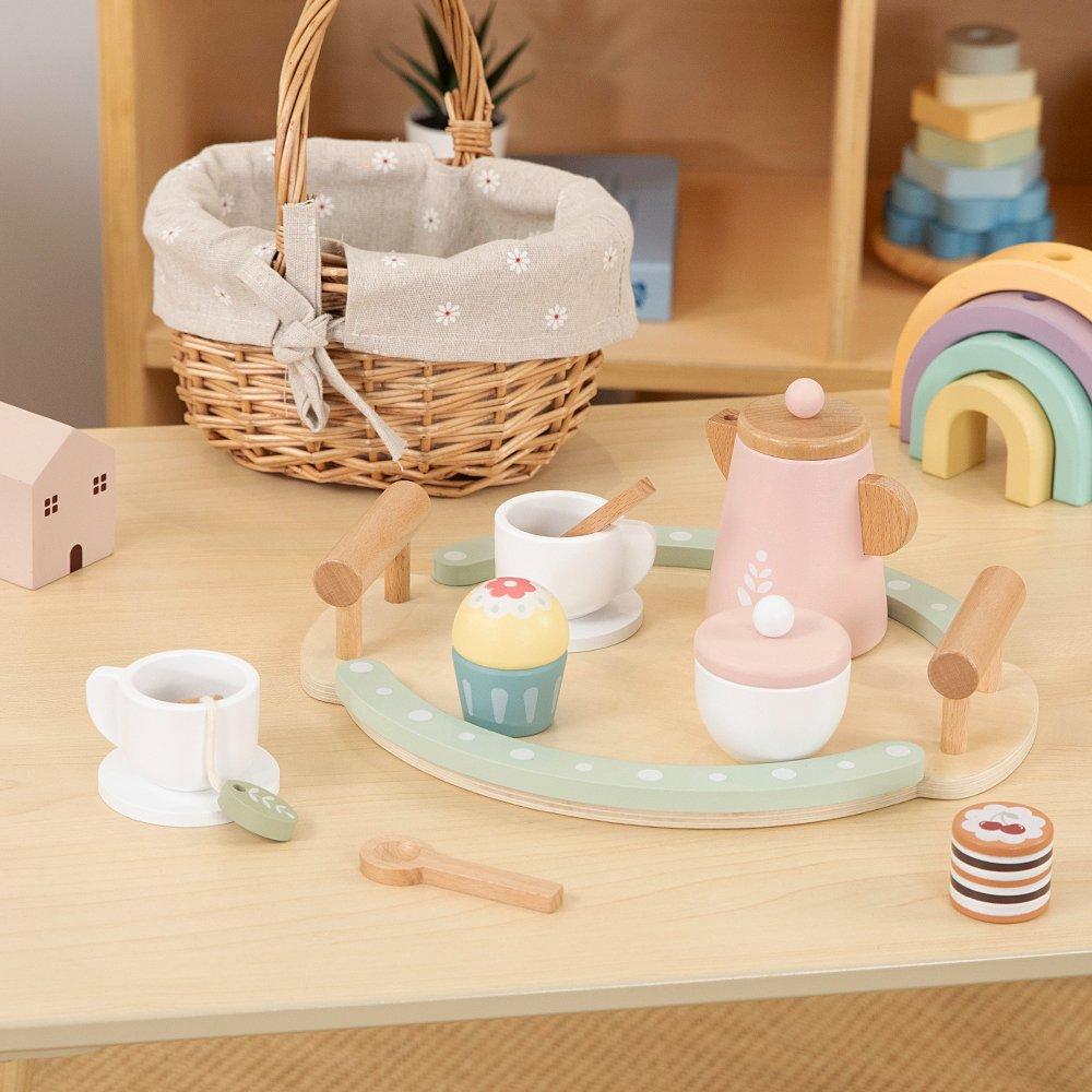 Multi - Tooky Toy - Wooden Tea Set - 2