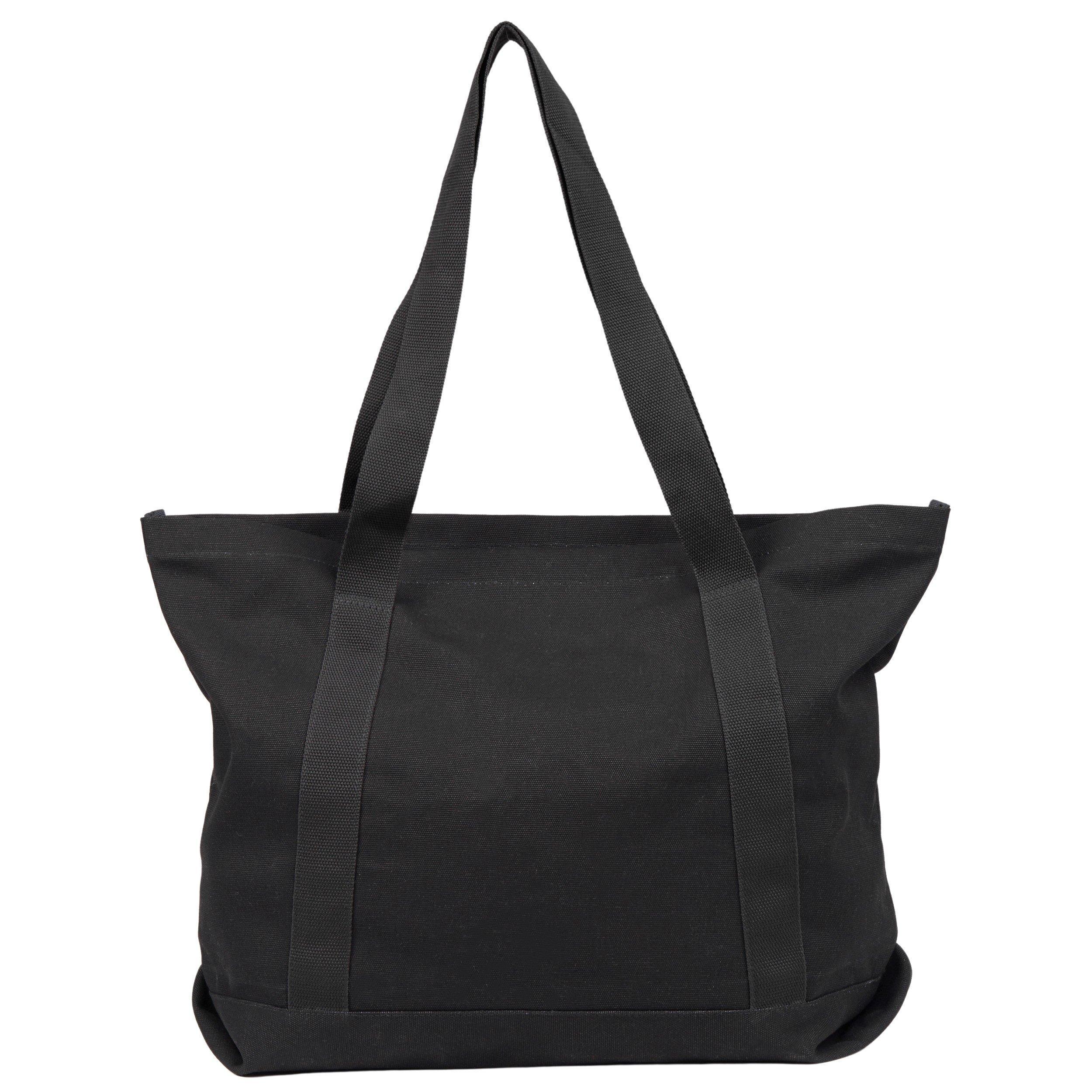Black - New Balance - Canvas Tote Bag - 3