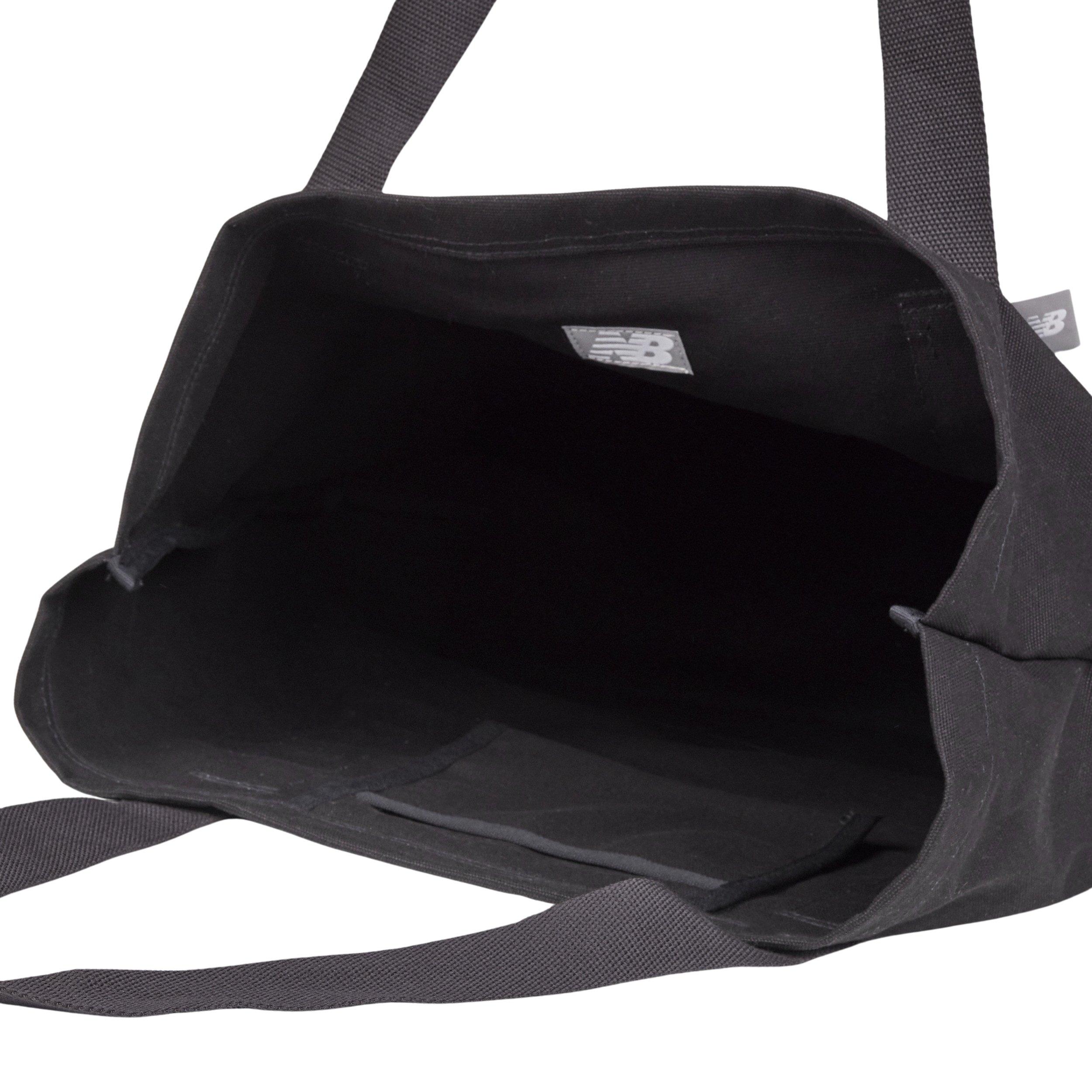 Black - New Balance - Canvas Tote Bag - 4