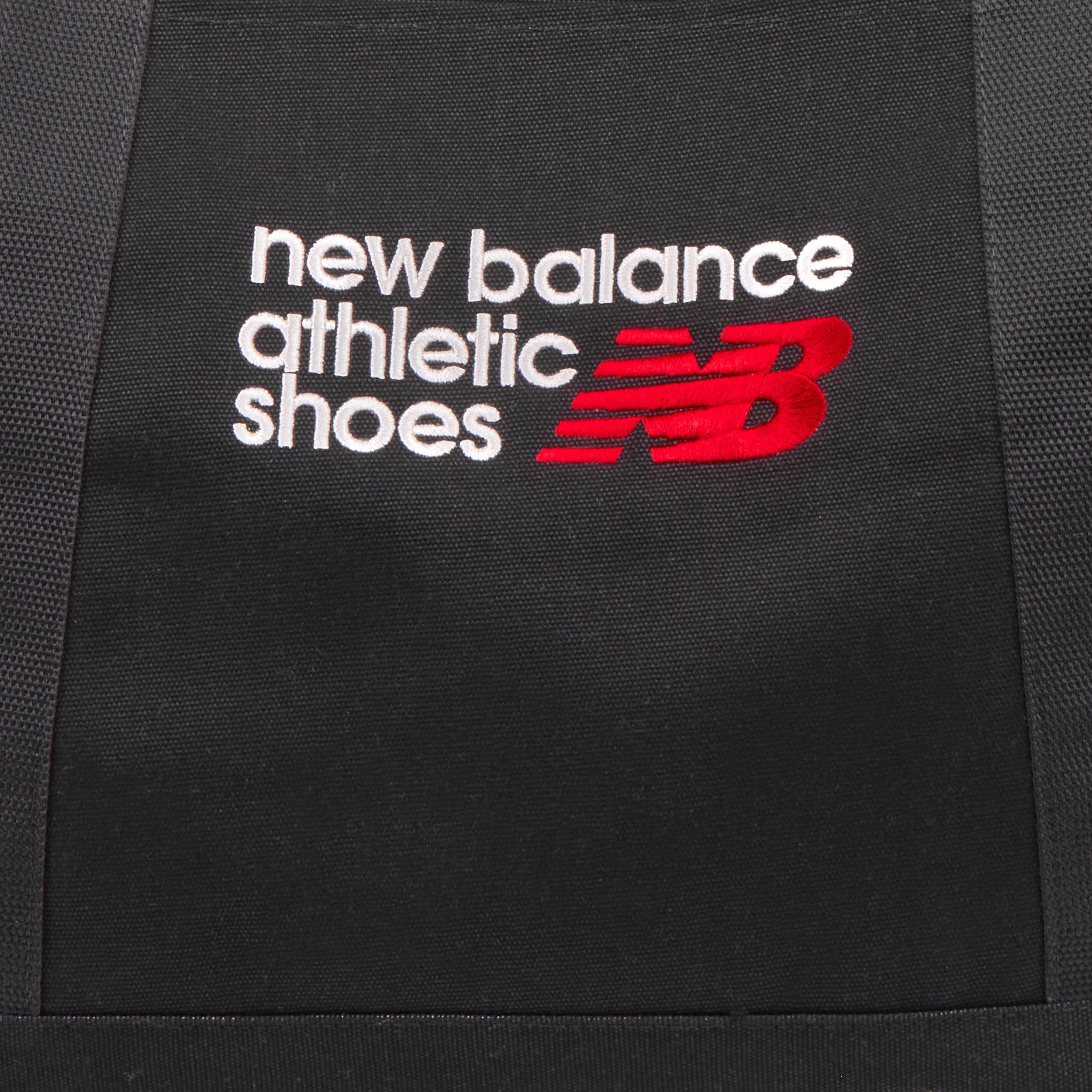 Black - New Balance - Canvas Tote Bag - 5