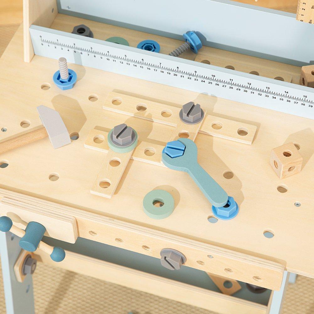 Multi - Tooky Toy - Wooden Tool Bench - 3