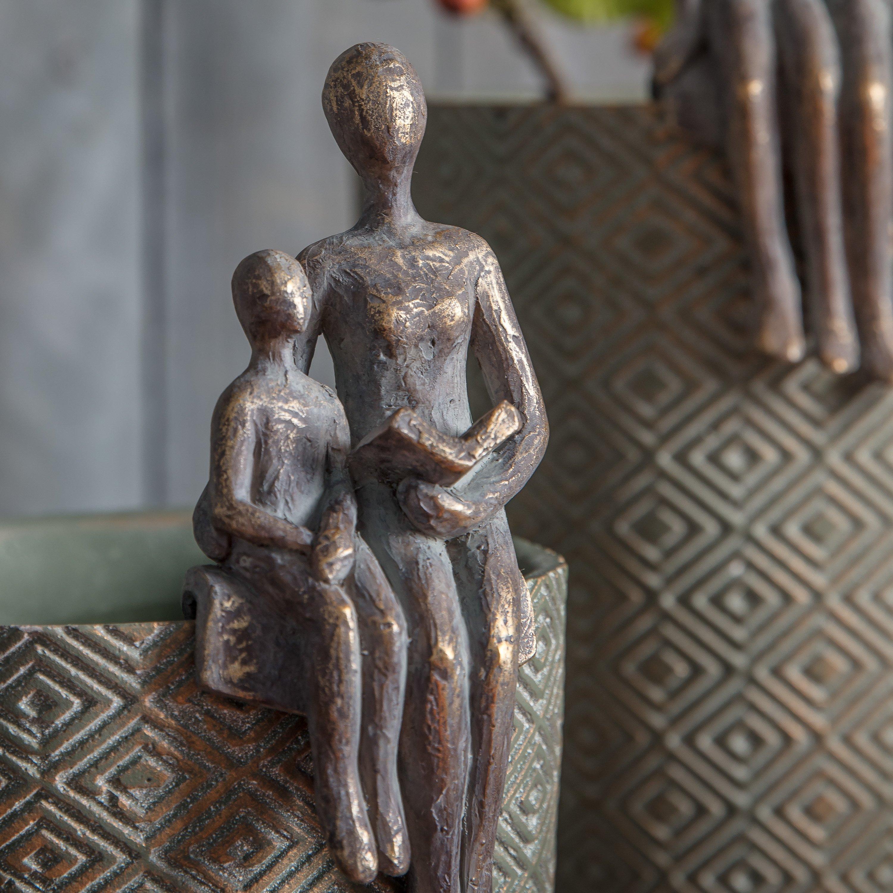 Bronze - Gallery - & Child Bronze Pot Hanger Ornaments and Sculptures - 3