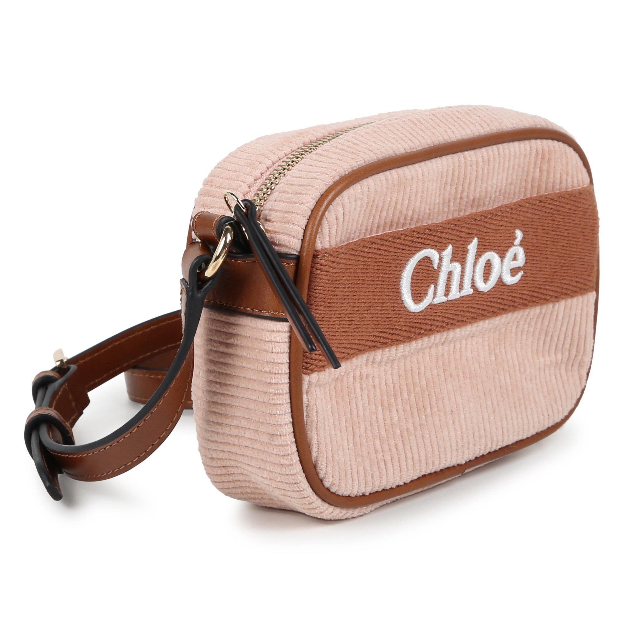 Pink/Brwn 454 - Chloe - Logo Crossbody Bag Juniors - 2