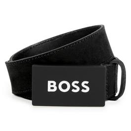 Boss Kids Logo Juniors Faux Leather Belt