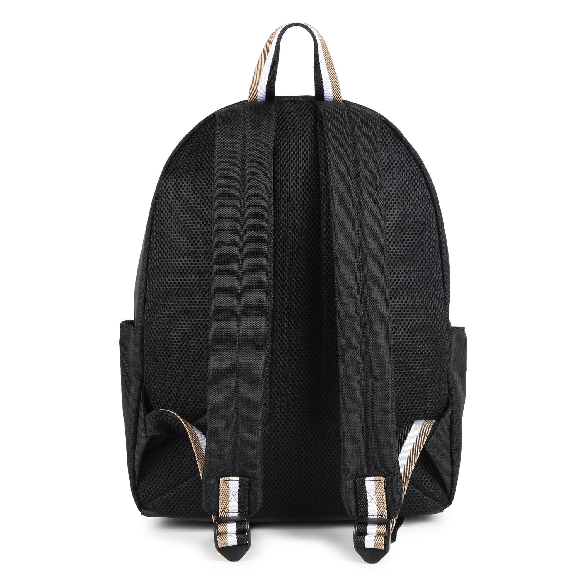 Zwart 09B - Boss - Kids Logo Backpack, Logo Design - 2