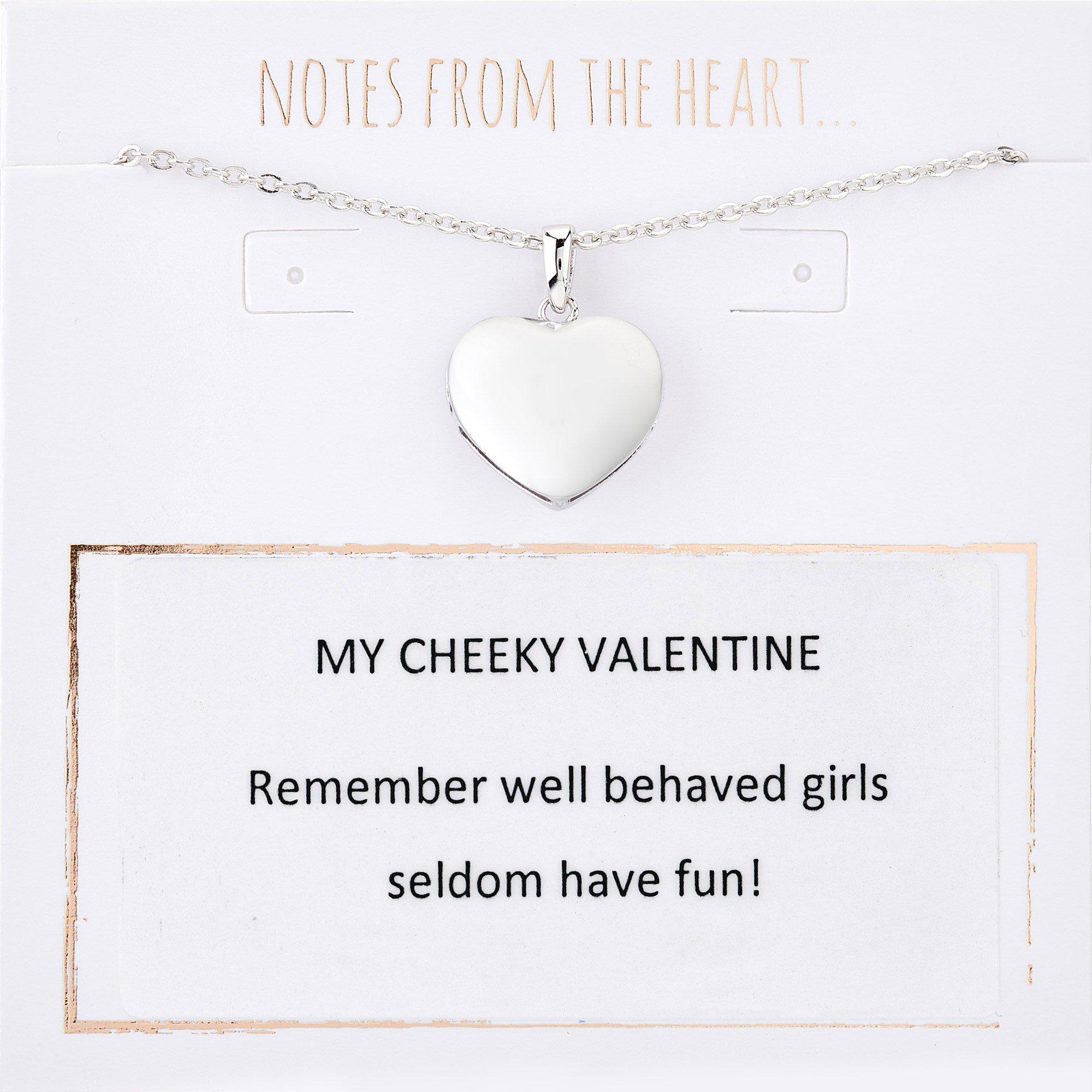 Silver - Notes From The Heart - NFTH - MY CHEEKY VALENTINE