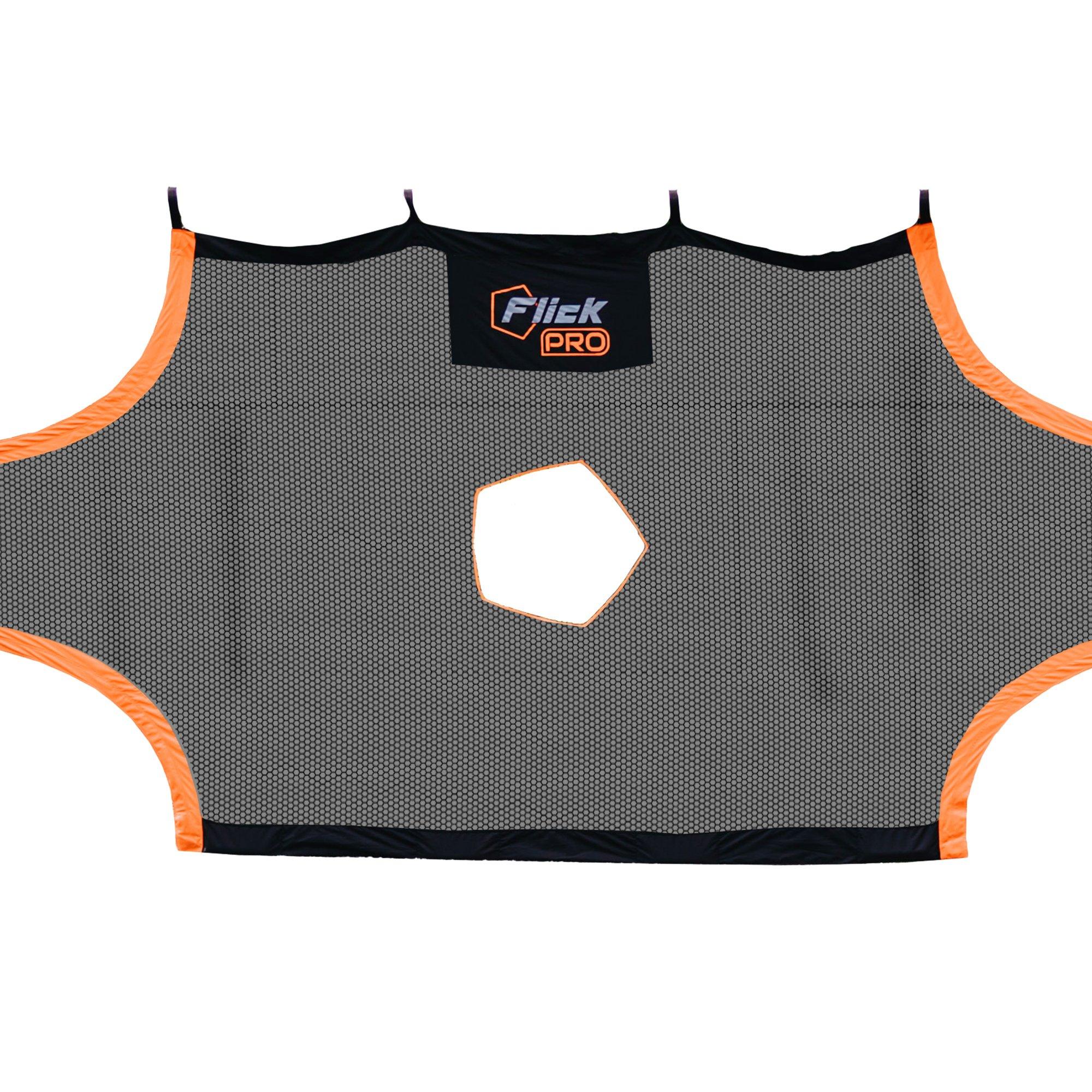 Black & Orange - Football Flick - PRO Target Sheet 24 x 8 - 3