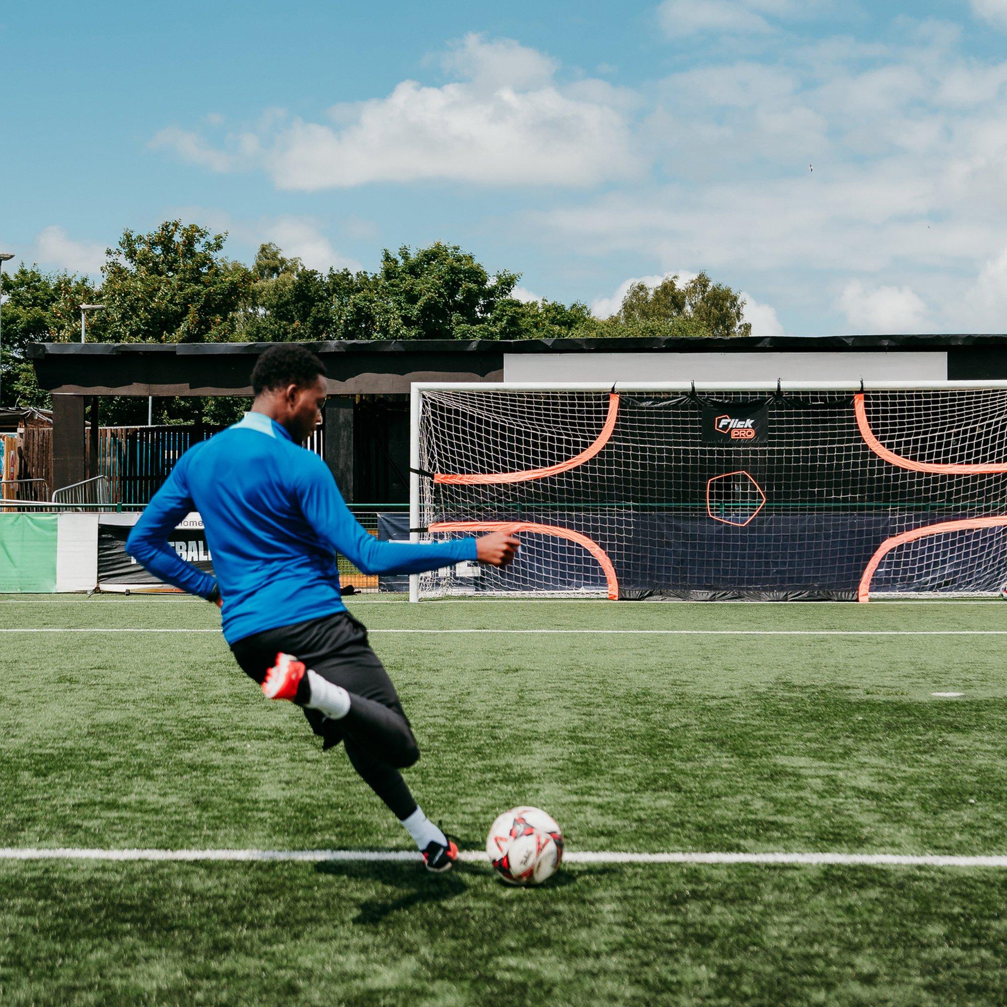 Black & Orange - Football Flick - PRO Target Sheet 24 x 8 - 4