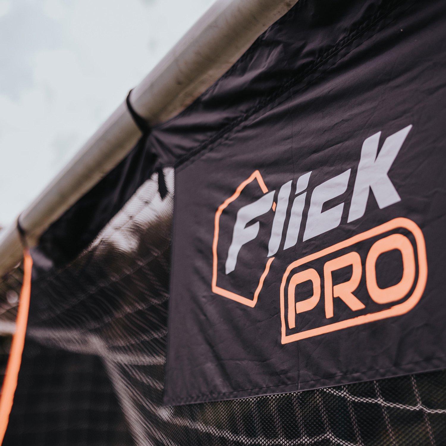 Black & Orange - Football Flick - PRO Target Sheet 24 x 8 - 5