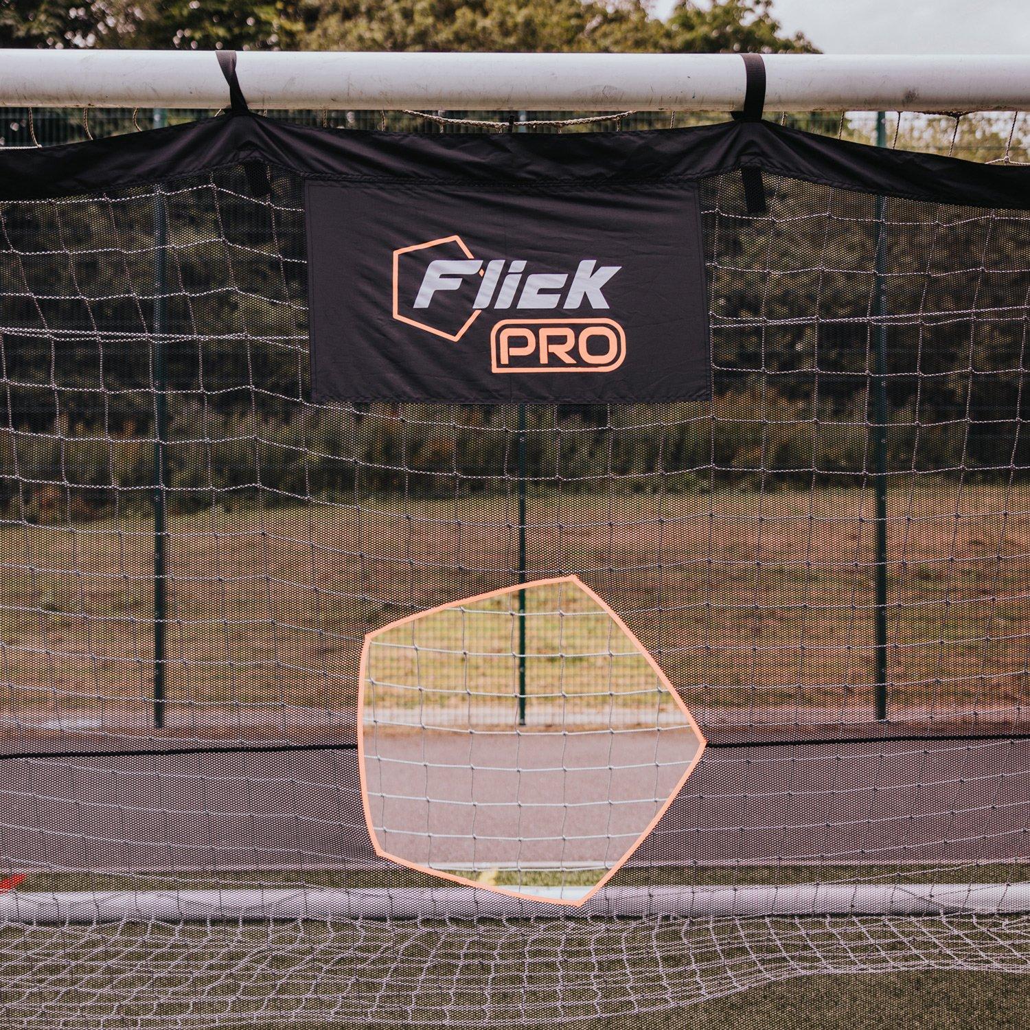 Black & Orange - Football Flick - PRO Target Sheet 24 x 8 - 6