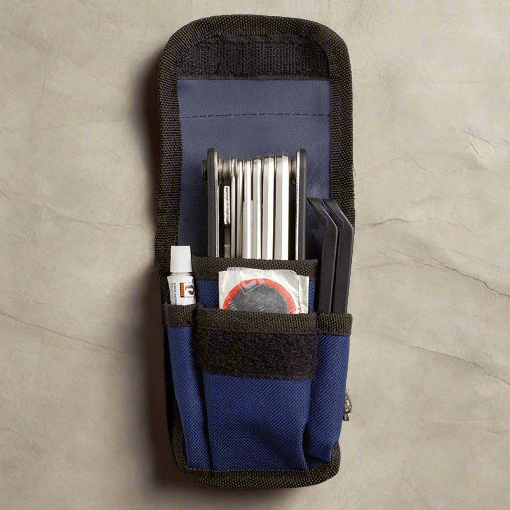 Navy Blue - Treat Republic - Cycle On Puncture Repair Multi Tool Kit