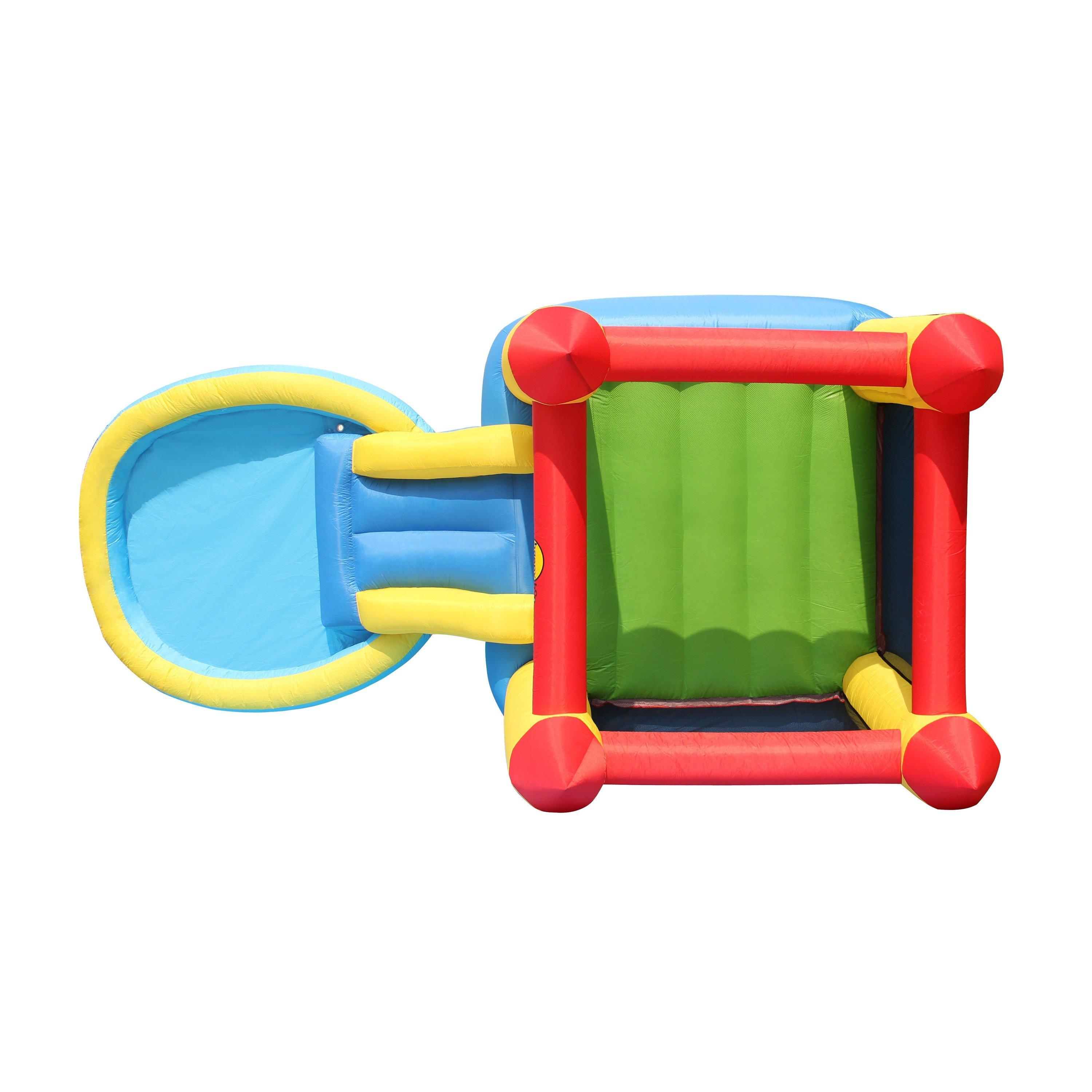 Multi - Happy Hop - Bouncy Castle with Pool and Slide - 7