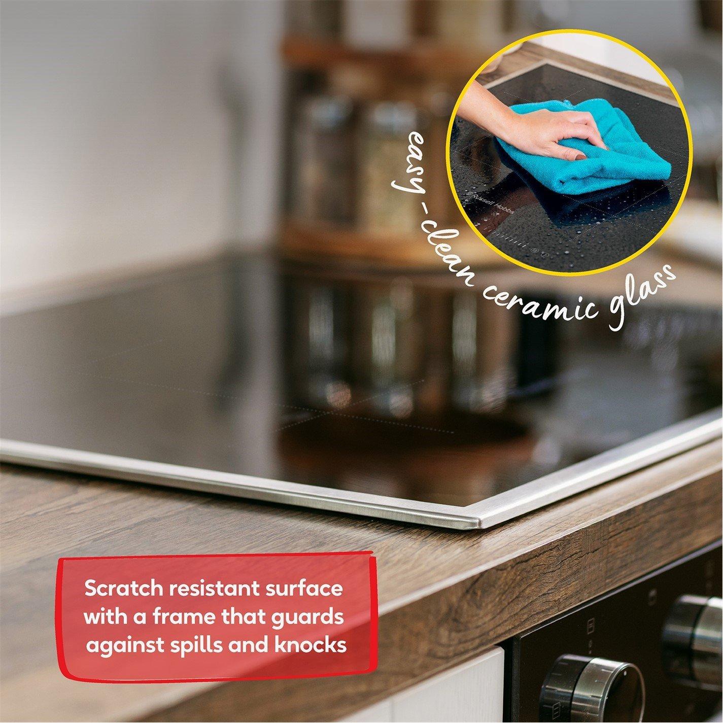 Black - Russell Hobbs - RH60IH2B414B 60cm Induction Hob Black - 6