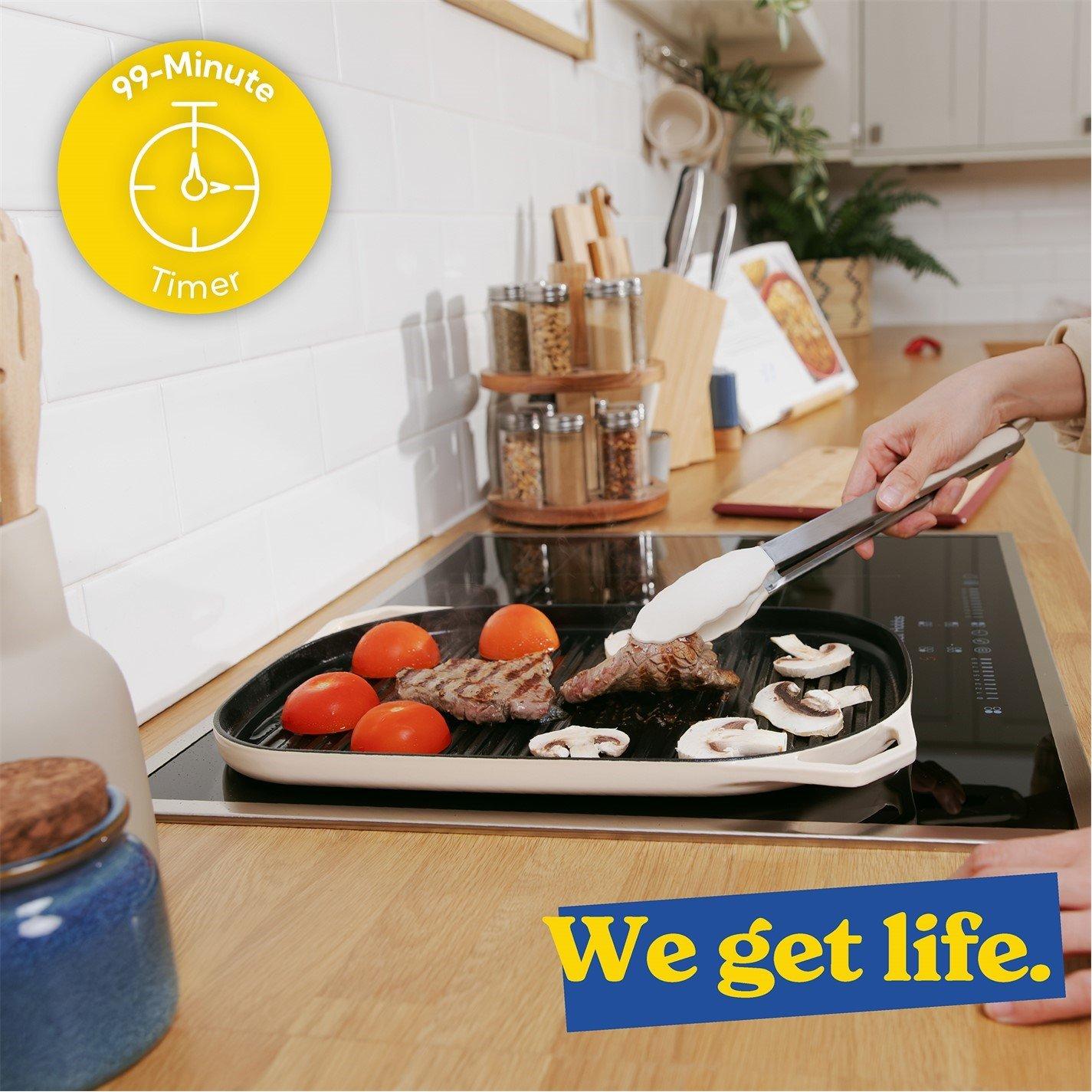 Black - Russell Hobbs - RH60IH2B414B 60cm Induction Hob Black - 8