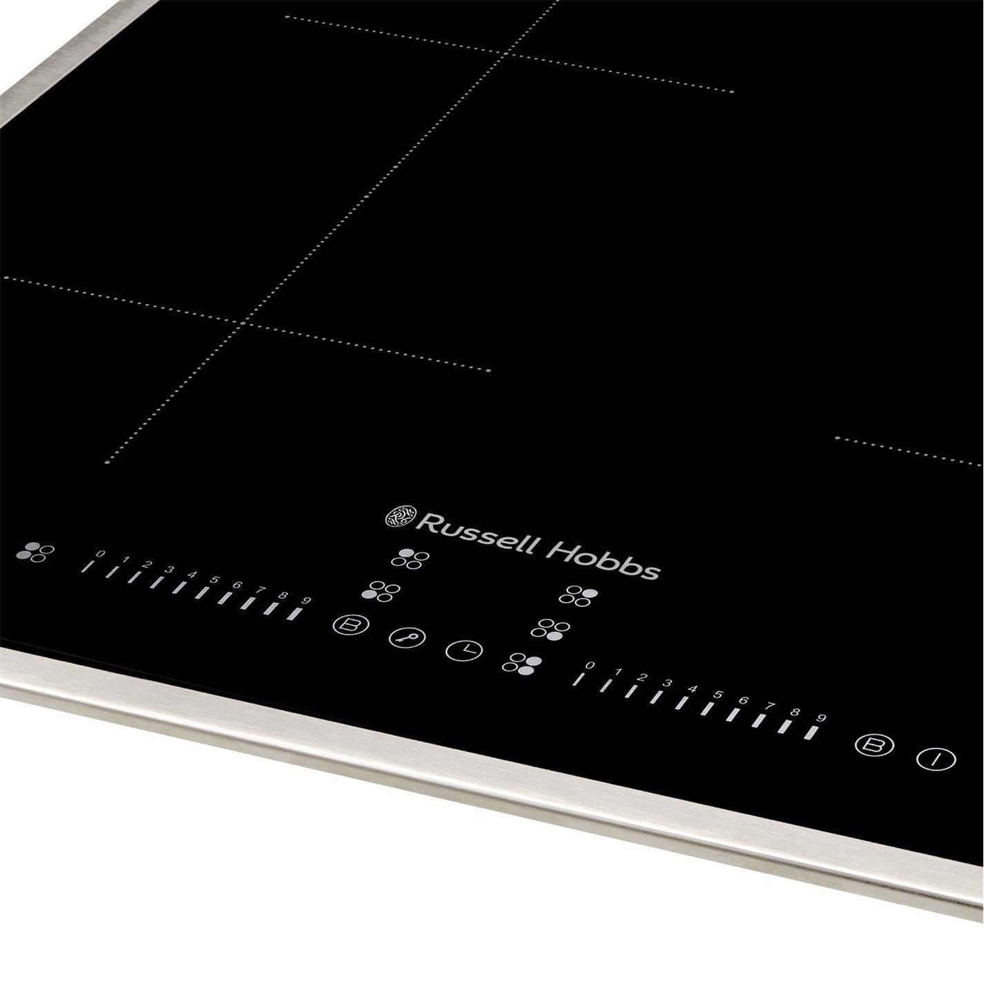 Black - Russell Hobbs - RH60IH2B414B 60cm Induction Hob Black - 10