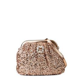 Never Fully Dressed Sequin Clutch Bag