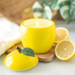 Something Different Lemon Shaped Candle Jar