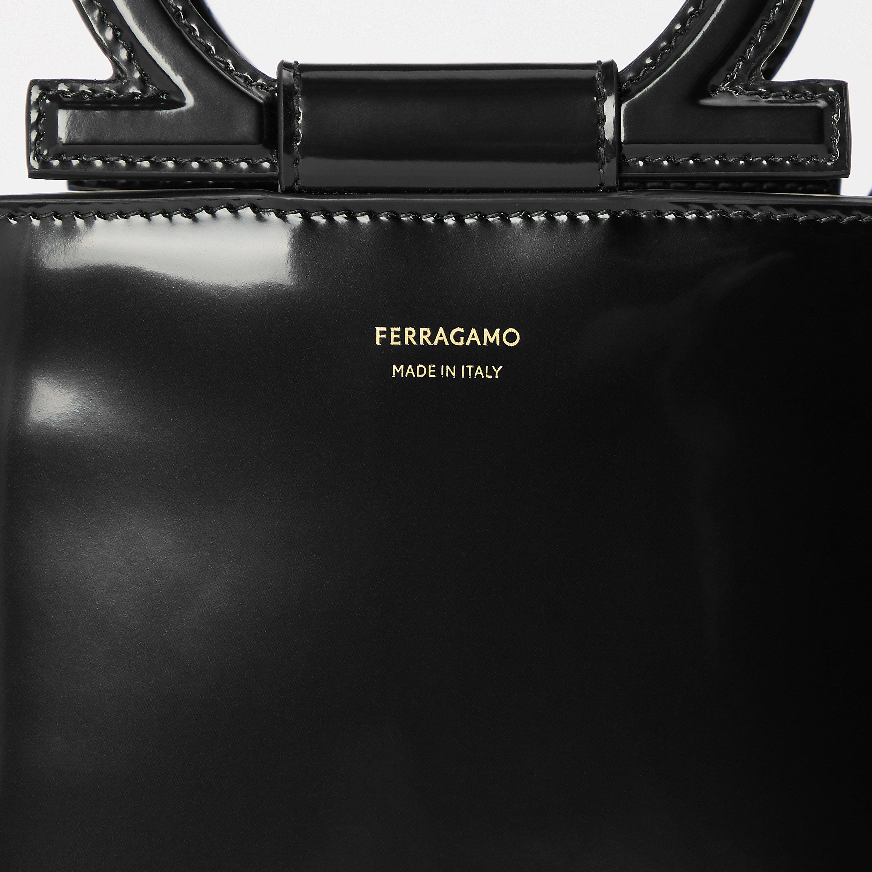 Nero - Ferragamo - Women's Top Handle Bag - 4