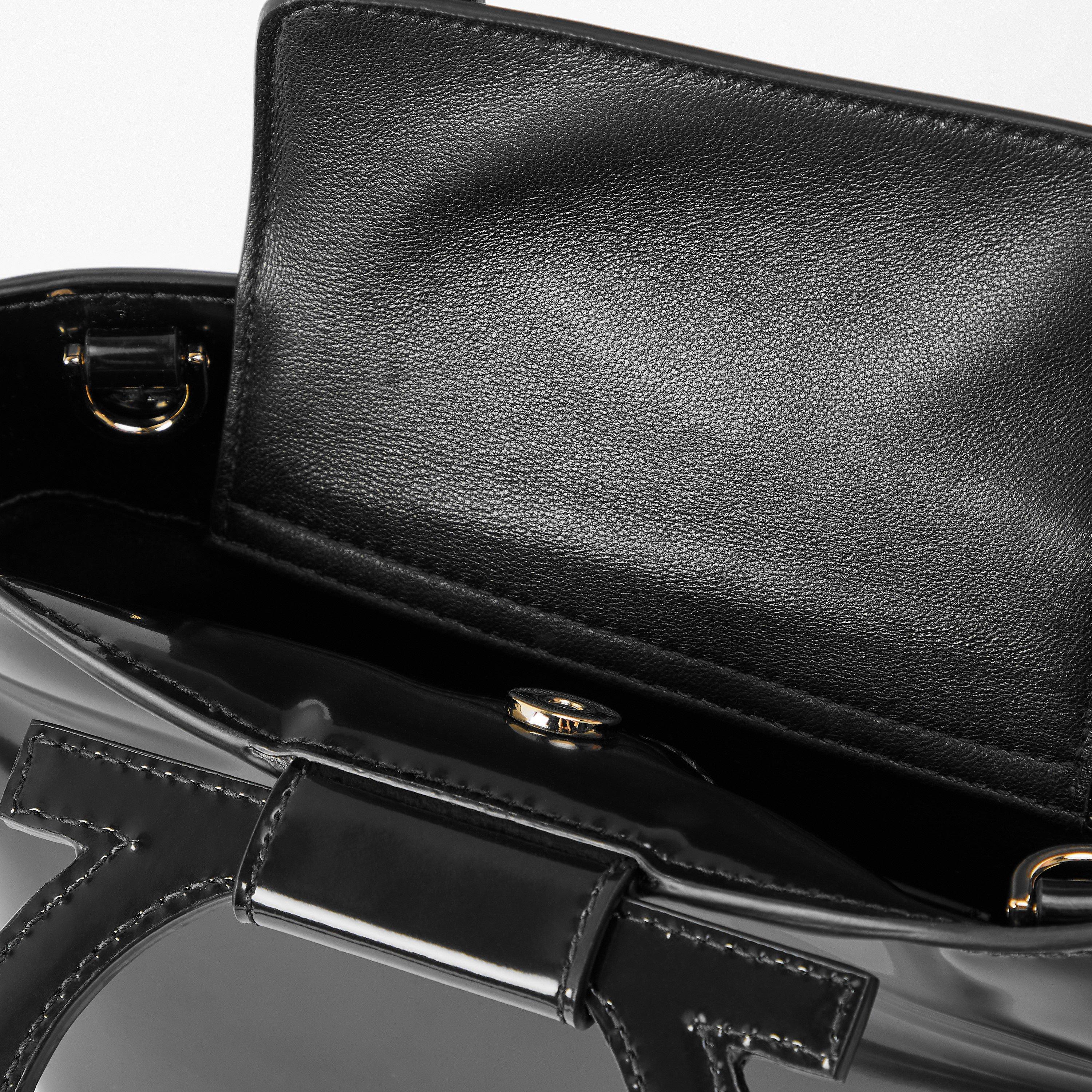 Nero - Ferragamo - Women's Top Handle Bag - 5