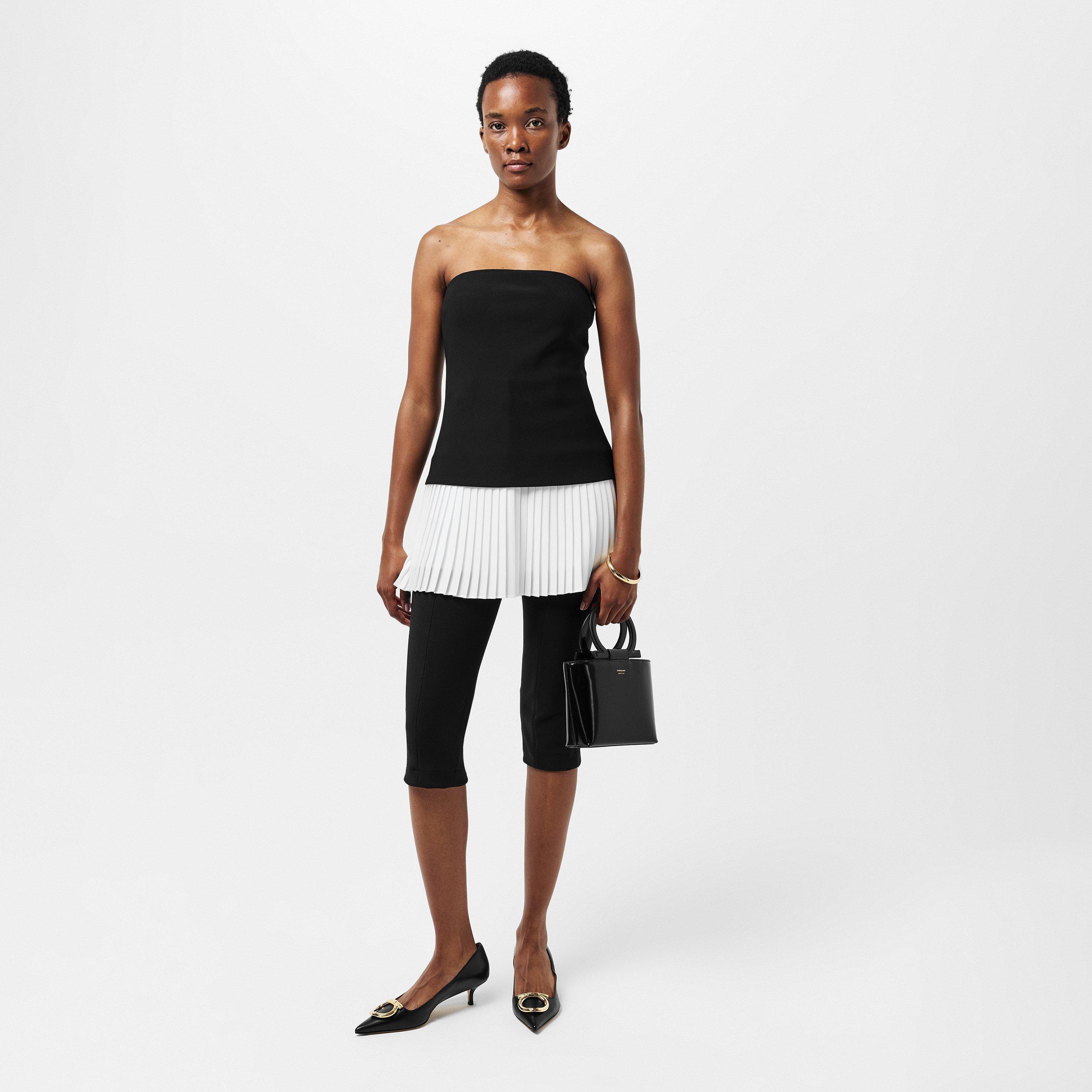 Nero - Ferragamo - Women's Top Handle Bag - 6