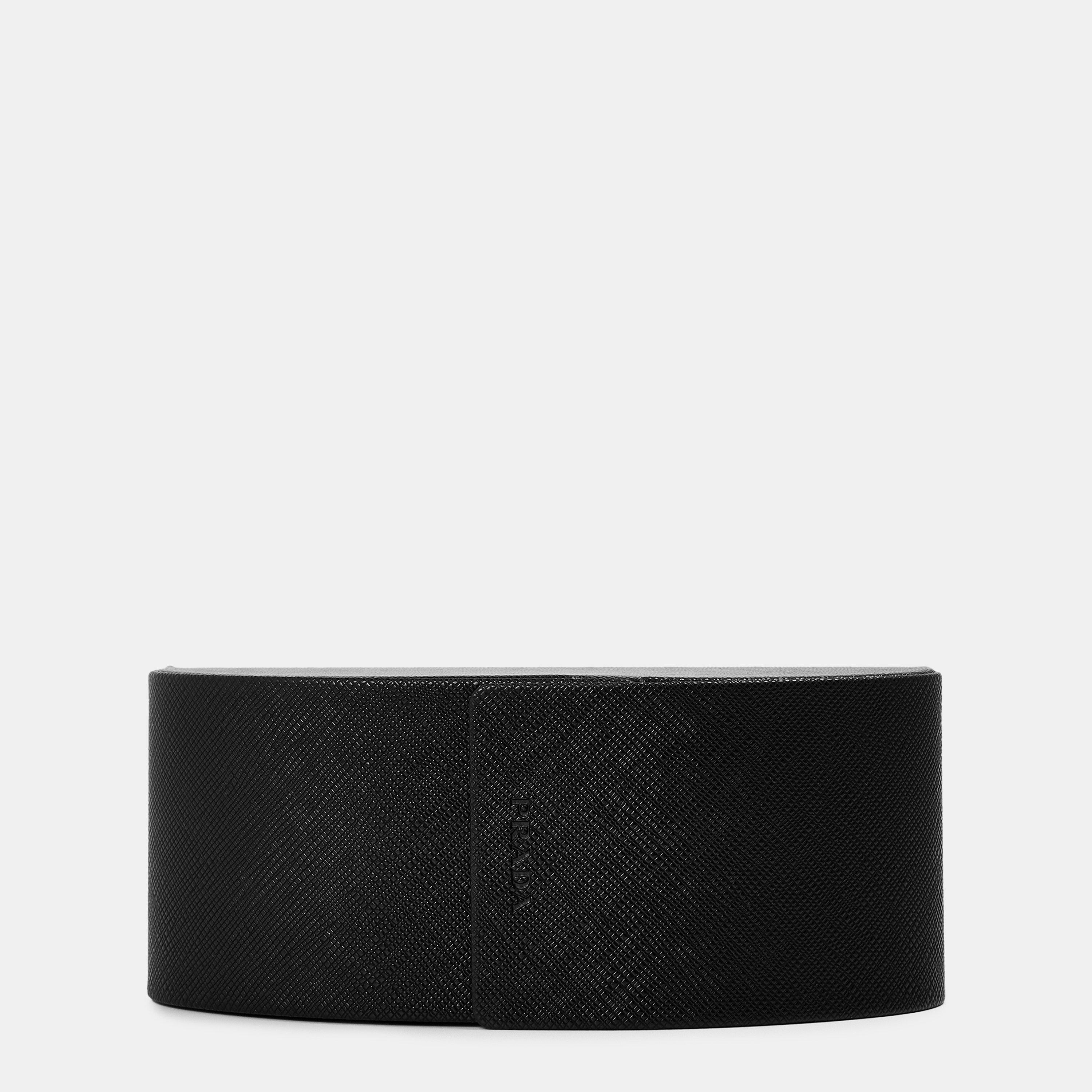 Black/Grey - Prada - Women's Symbole Sunglasses - 5